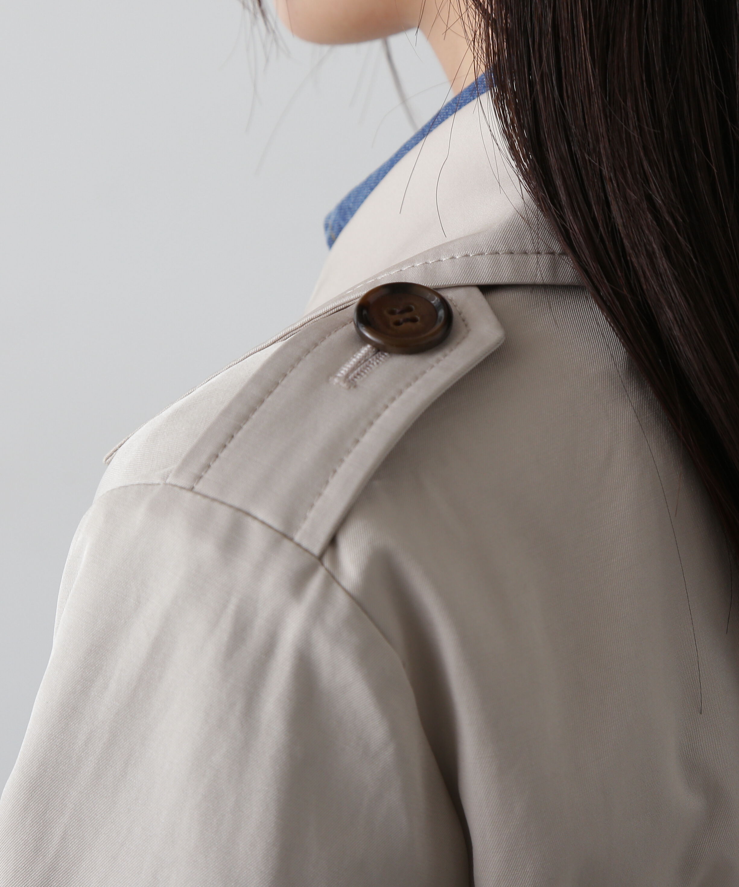  「ボックスシルエットトレンチコート」|その他|