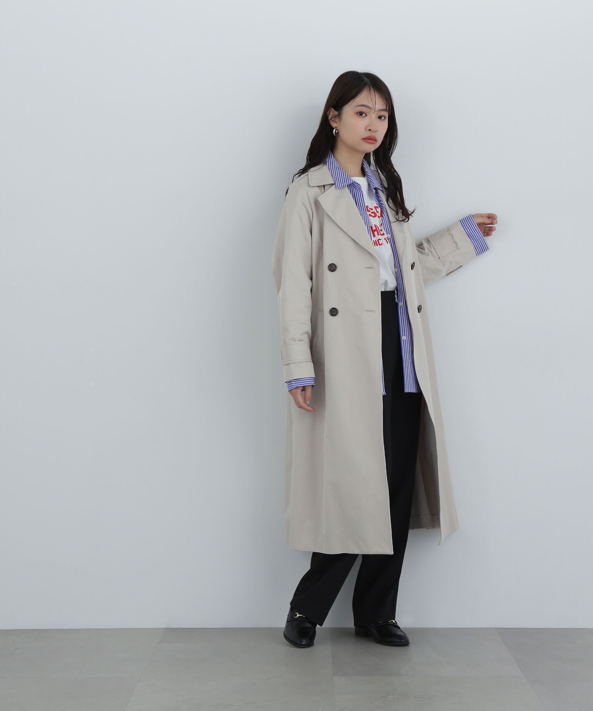  「ボックスシルエットトレンチコート」|その他|