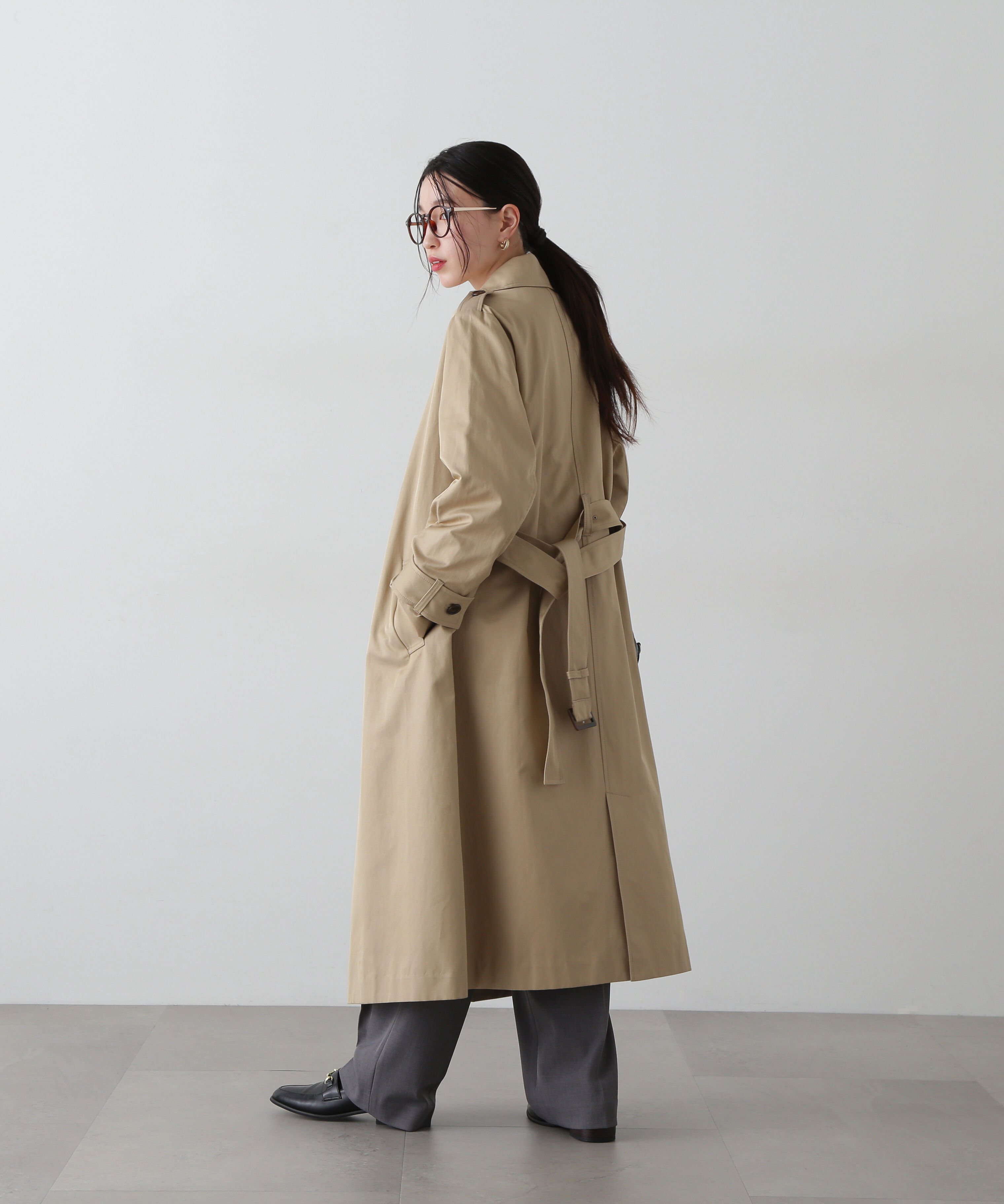  「ボックスシルエットトレンチコート」|その他|