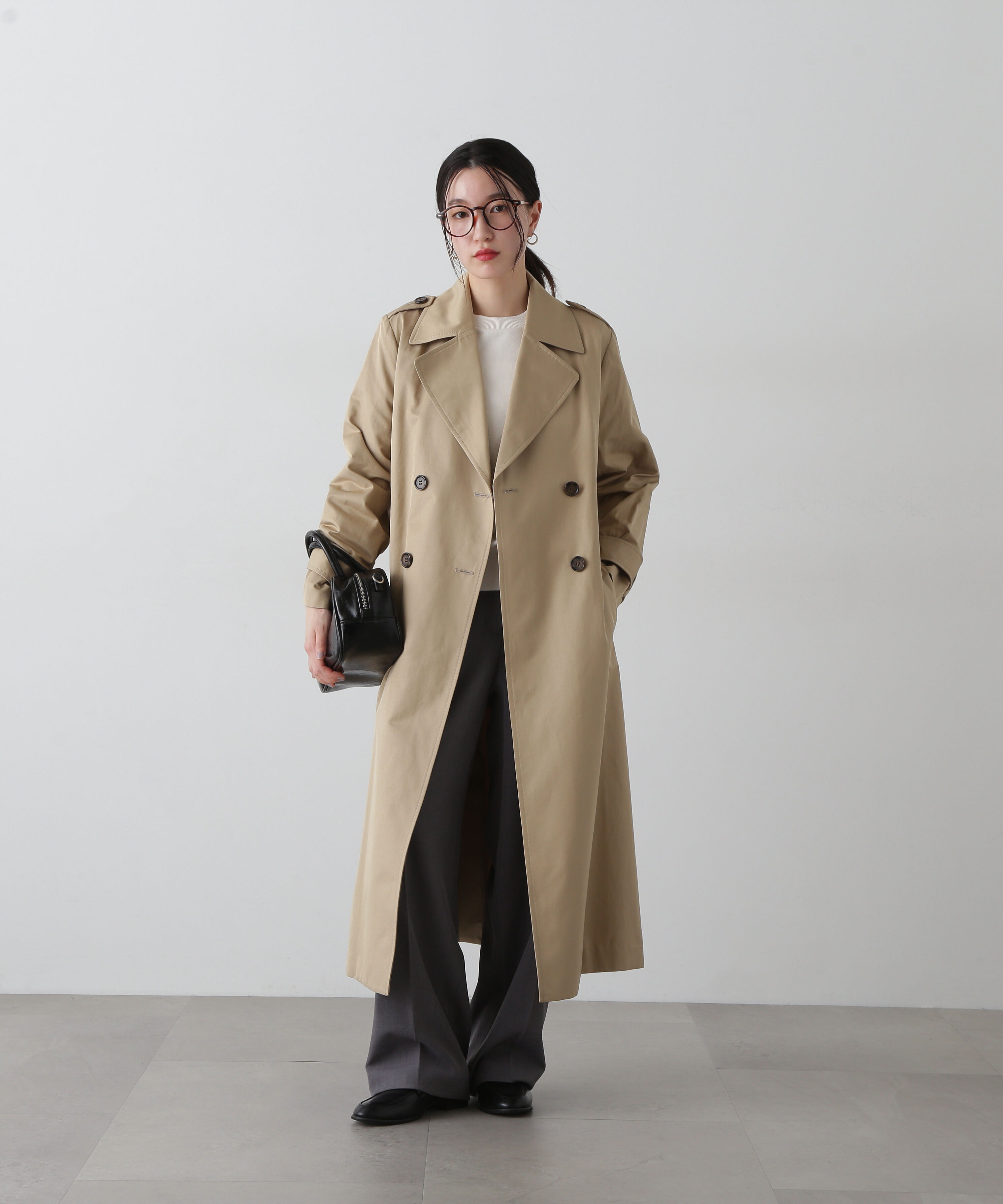  「ボックスシルエットトレンチコート」|その他|