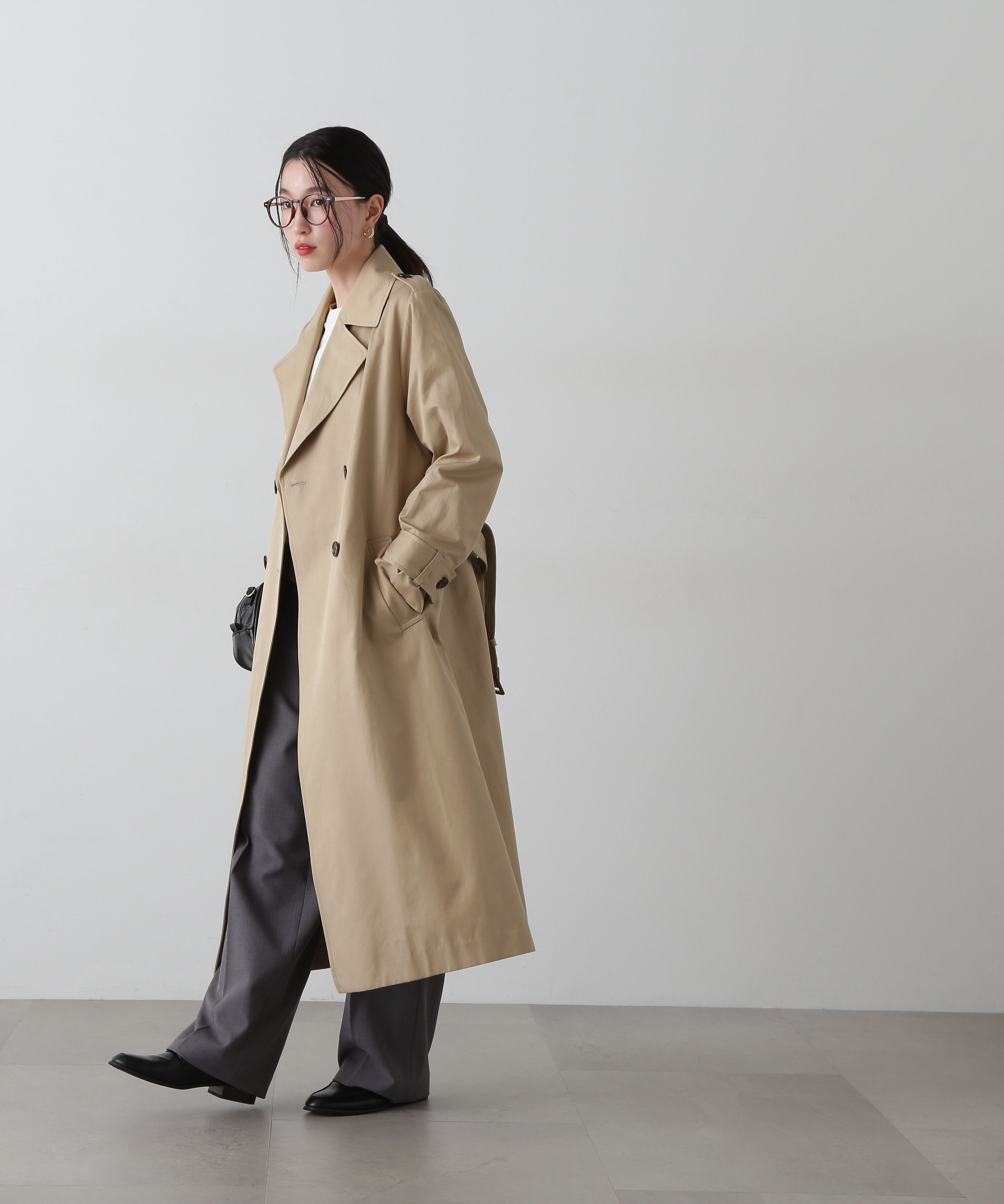  「ボックスシルエットトレンチコート」|その他|