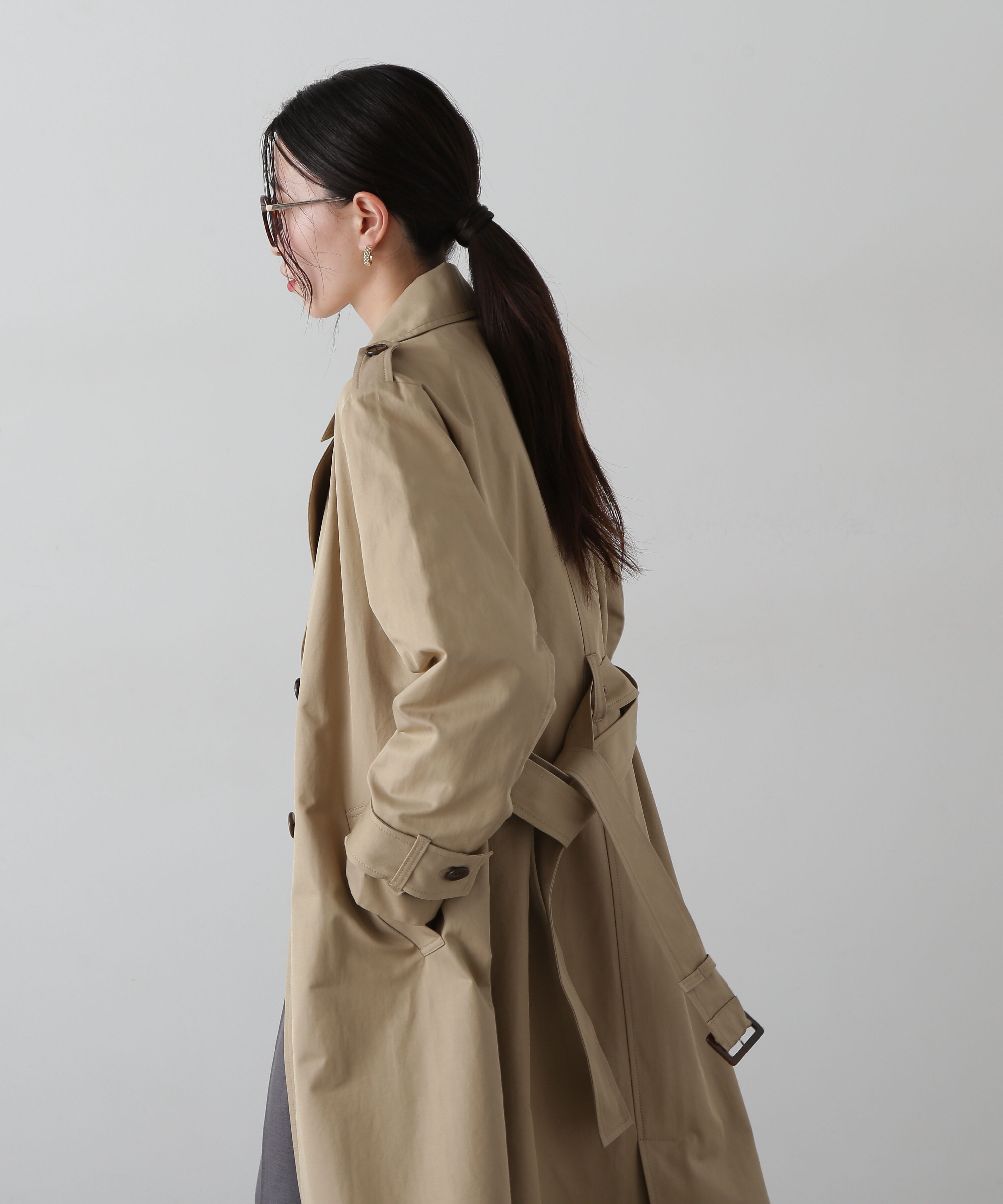  「ボックスシルエットトレンチコート」|その他|