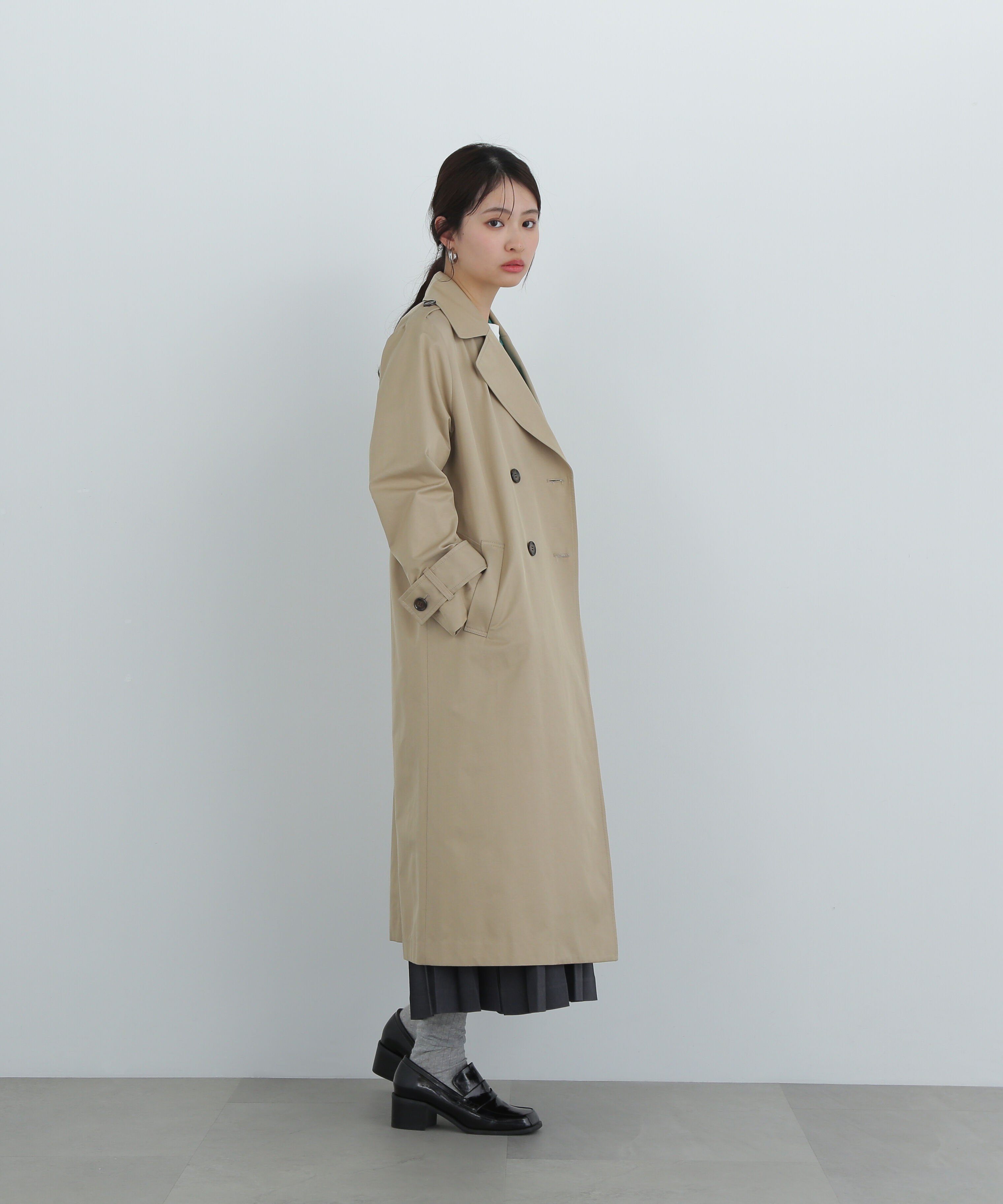  「ボックスシルエットトレンチコート」|その他|