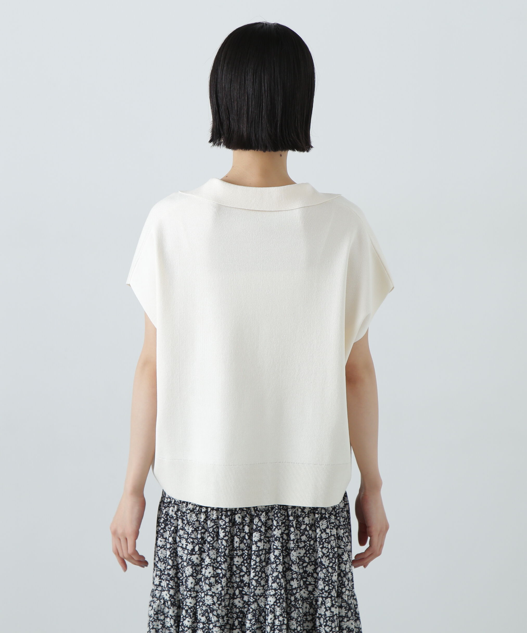  「リラックスポロニット」|ニット・セーター|