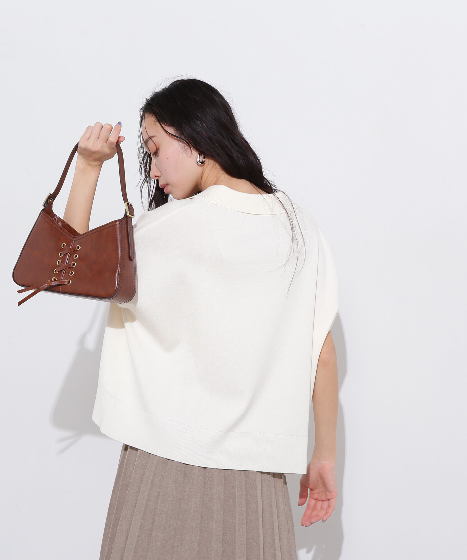  「リラックスポロニット」|ニット・セーター|