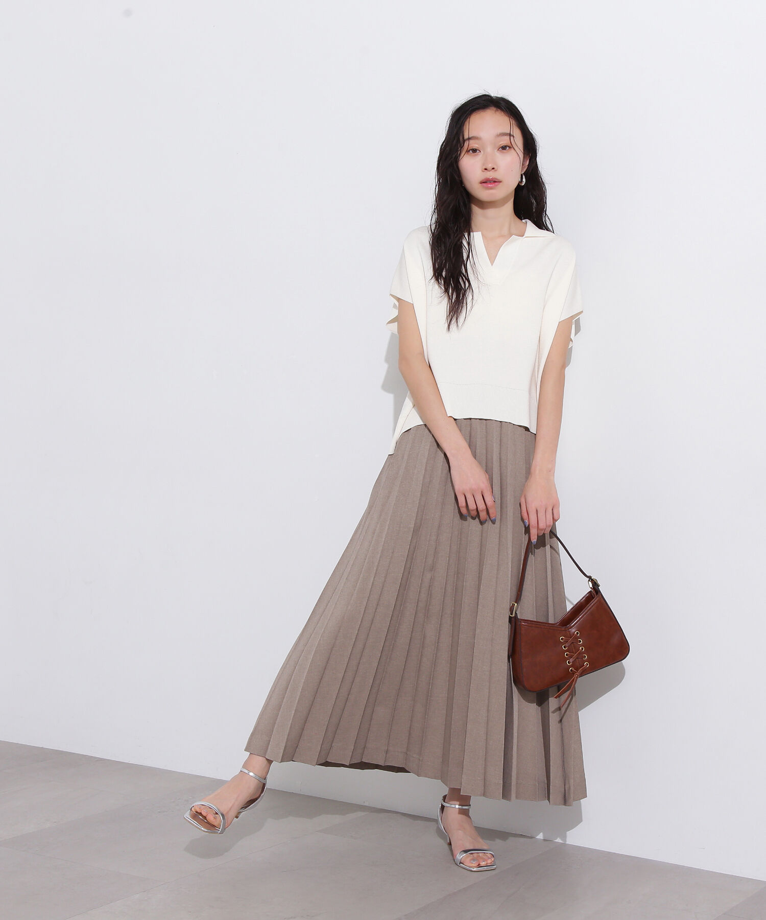  「リラックスポロニット」|ニット・セーター|