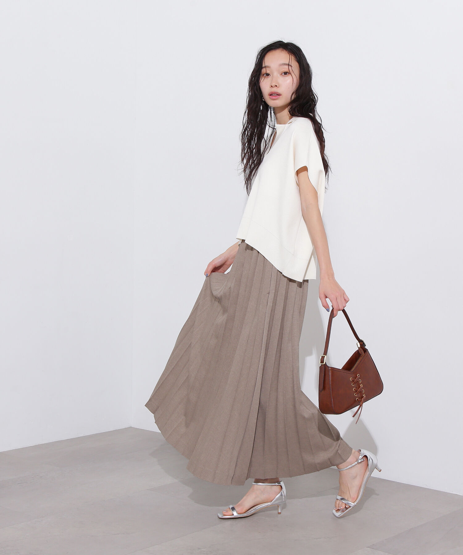  「リラックスポロニット」|ニット・セーター|