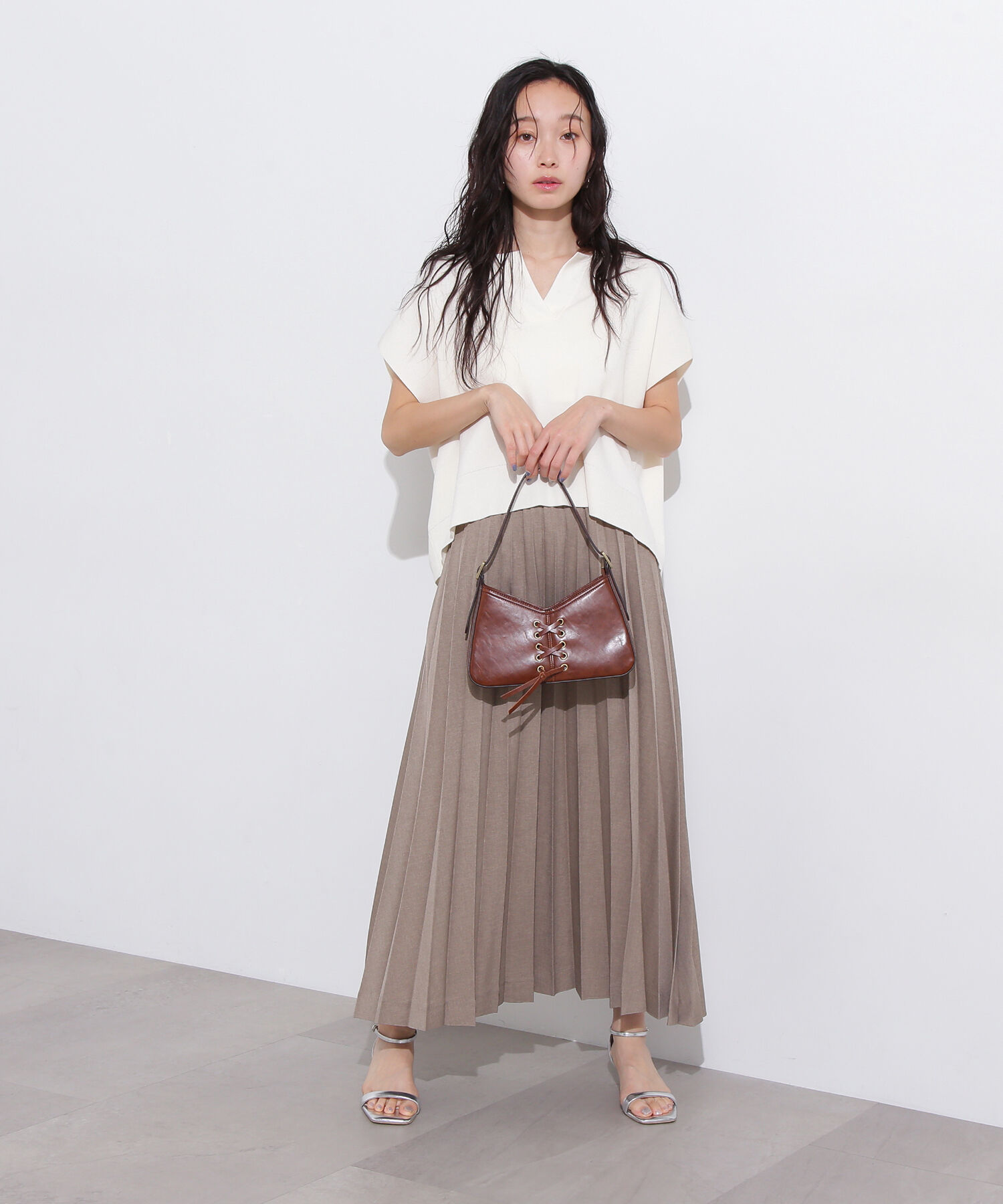  「リラックスポロニット」|ニット・セーター|