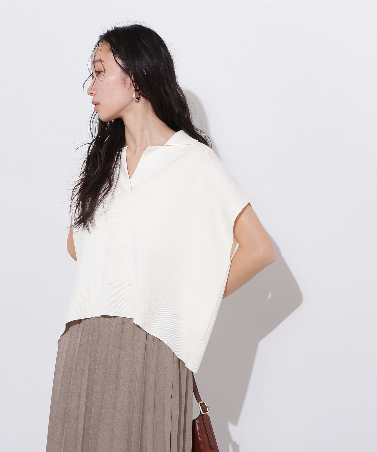  「リラックスポロニット」|ニット・セーター|