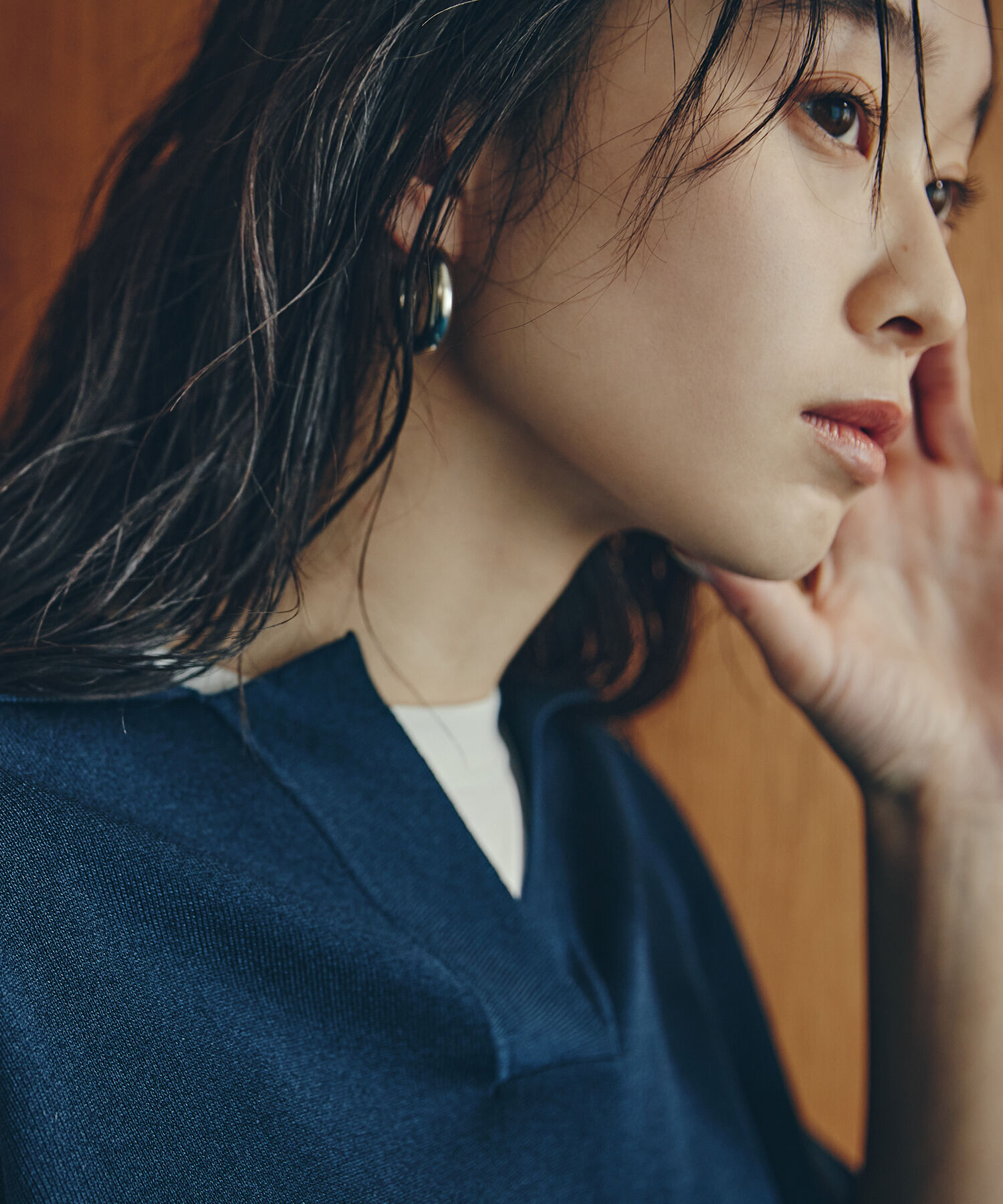  「リラックスポロニット」|ニット・セーター|