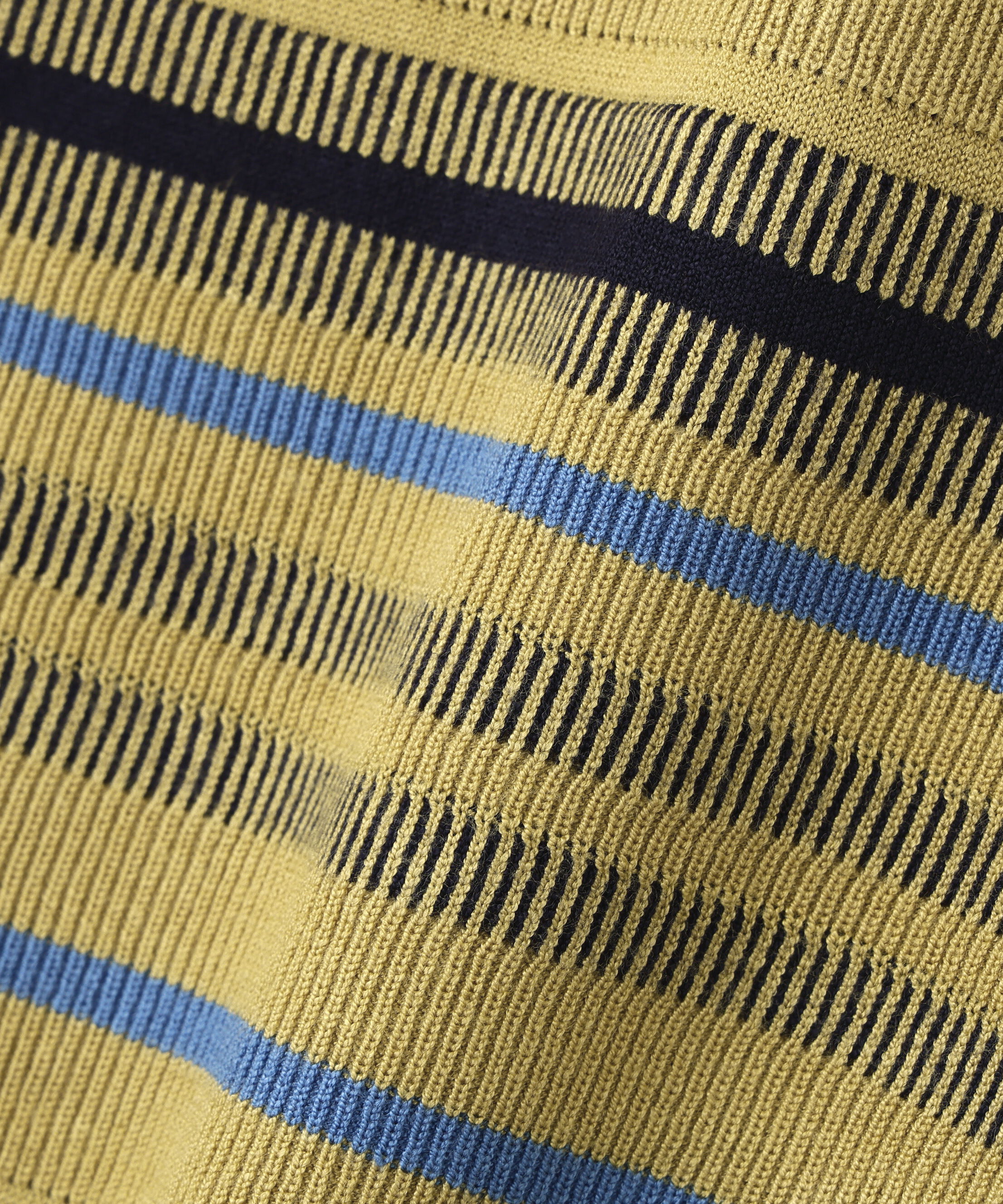  「マルチボーダーポロニットワンピース」|ワンピース|