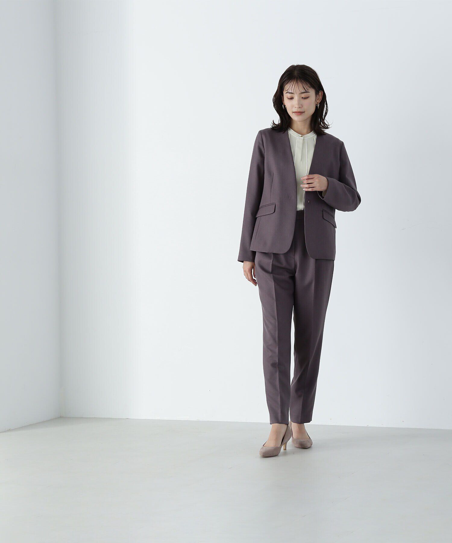  「パウダーツイル SETUP ノーカラージャケット　24AW」|その他|