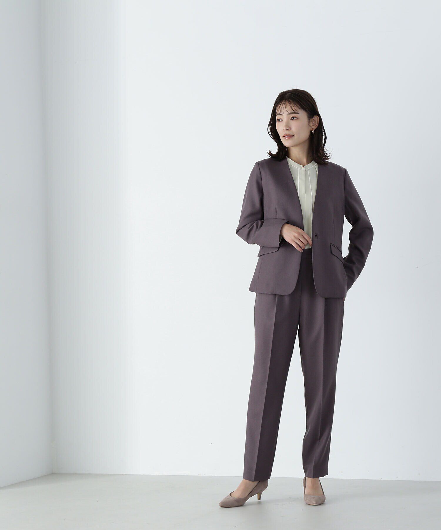  「パウダーツイル SETUP ノーカラージャケット　24AW」|その他|