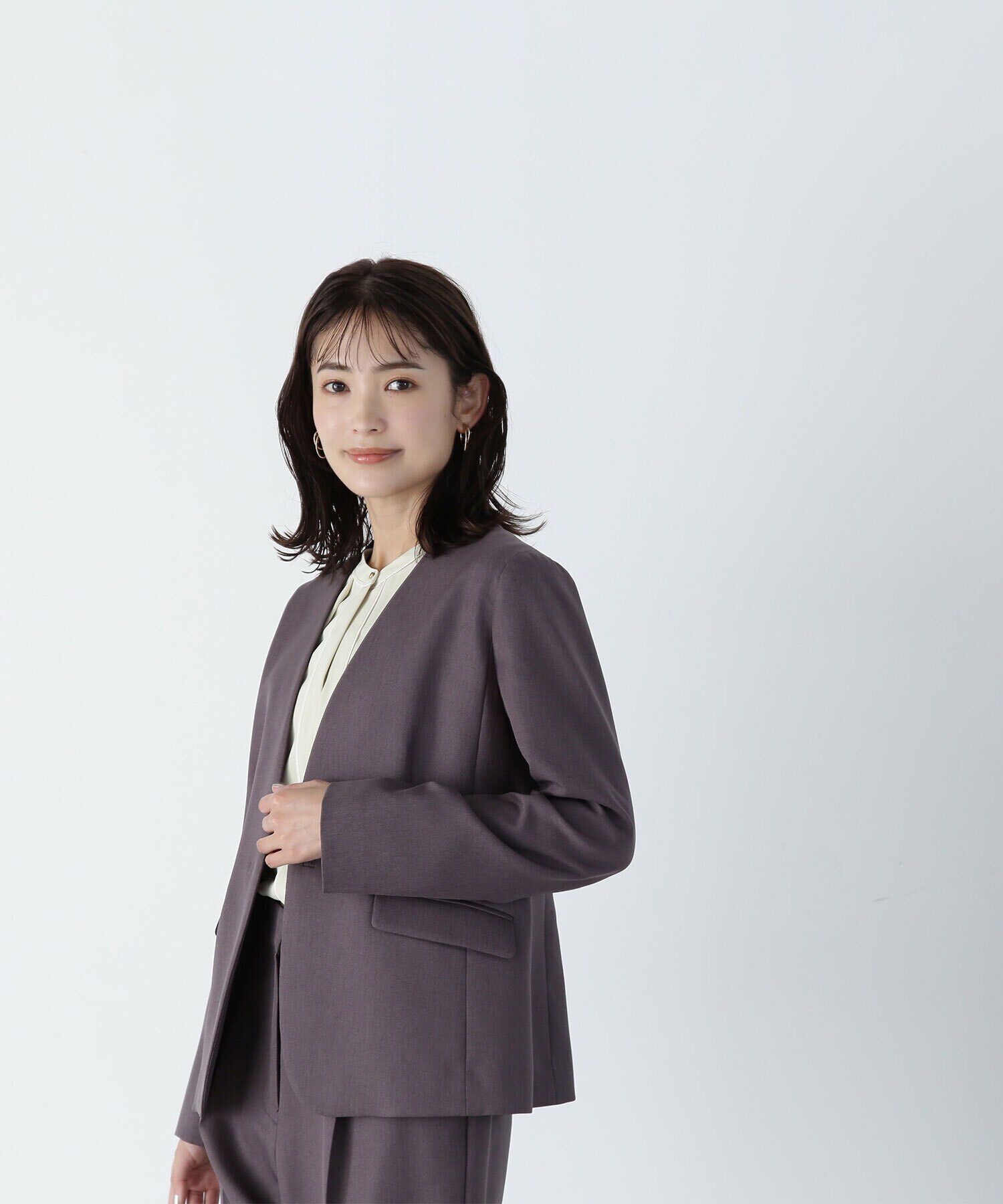  「パウダーツイル SETUP ノーカラージャケット　24AW」|その他|