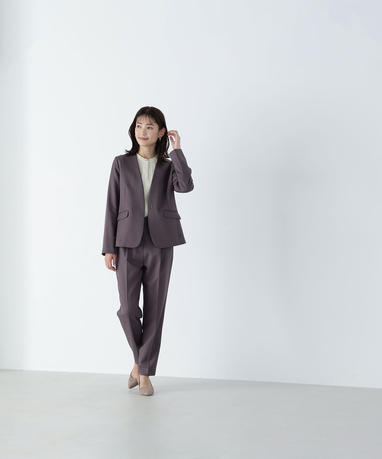  「パウダーツイル SETUP ノーカラージャケット　24AW」|その他|