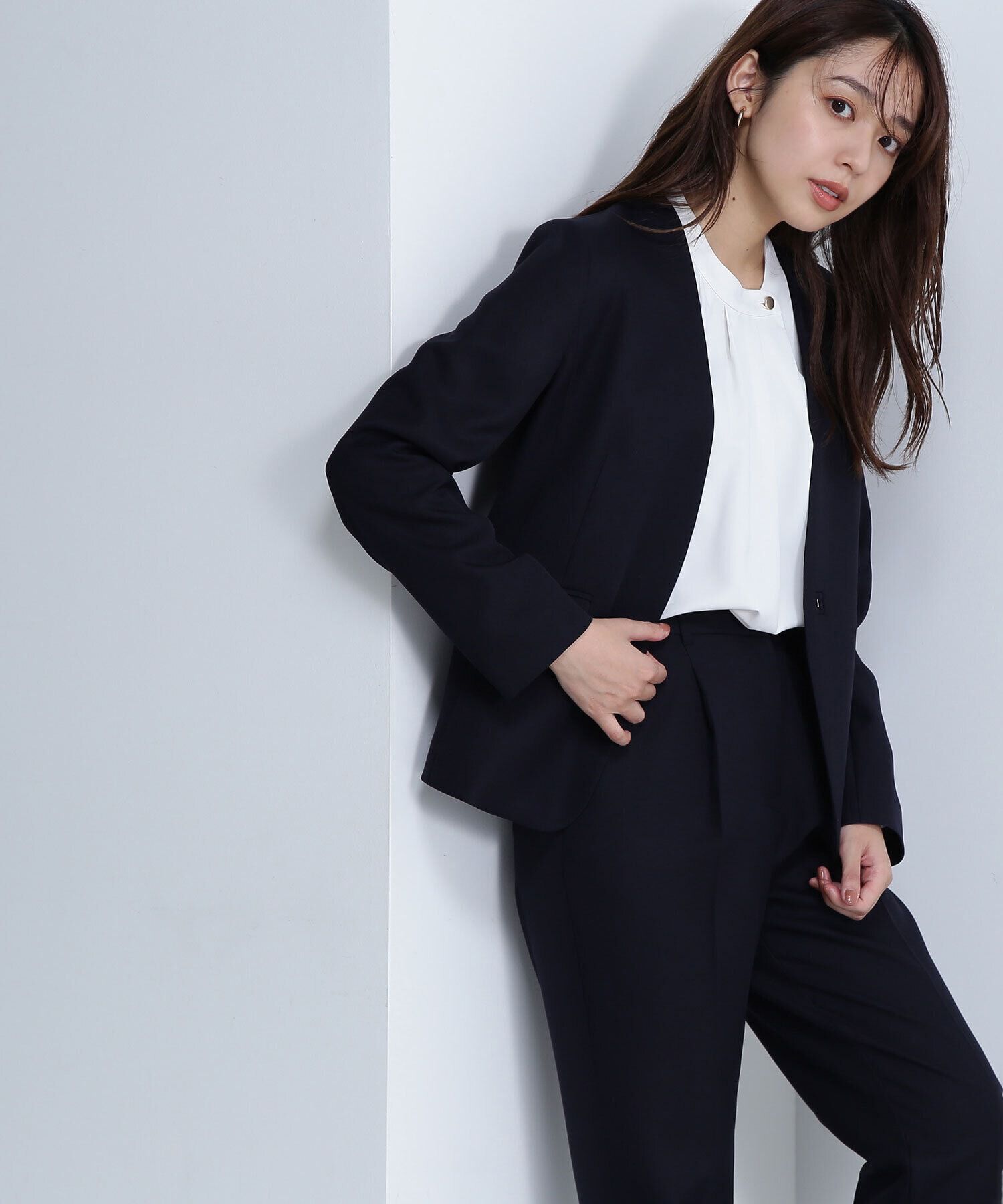  「パウダーツイル SETUP ノーカラージャケット　24AW」|その他|