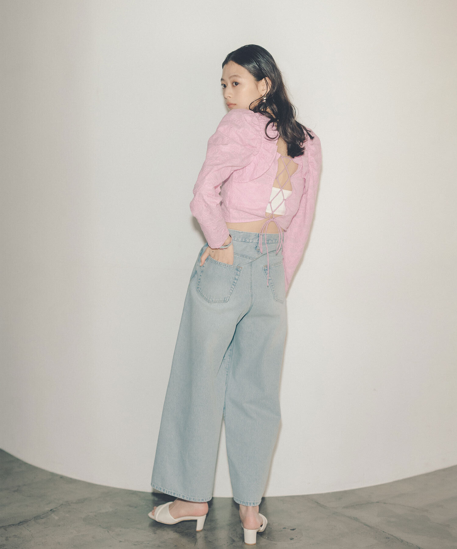  「バギーデニムパンツ」|その他|