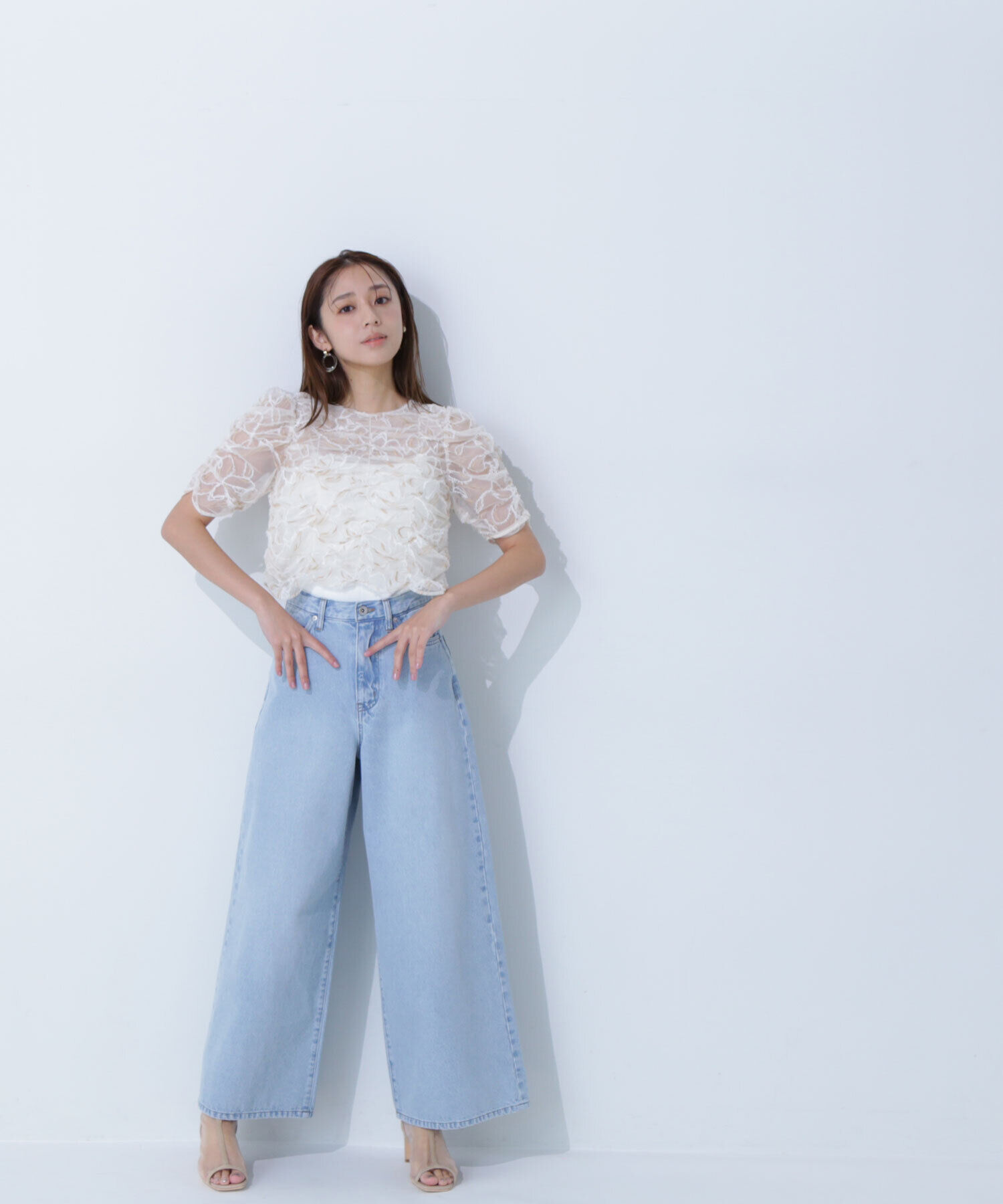  「バギーデニムパンツ」|その他|