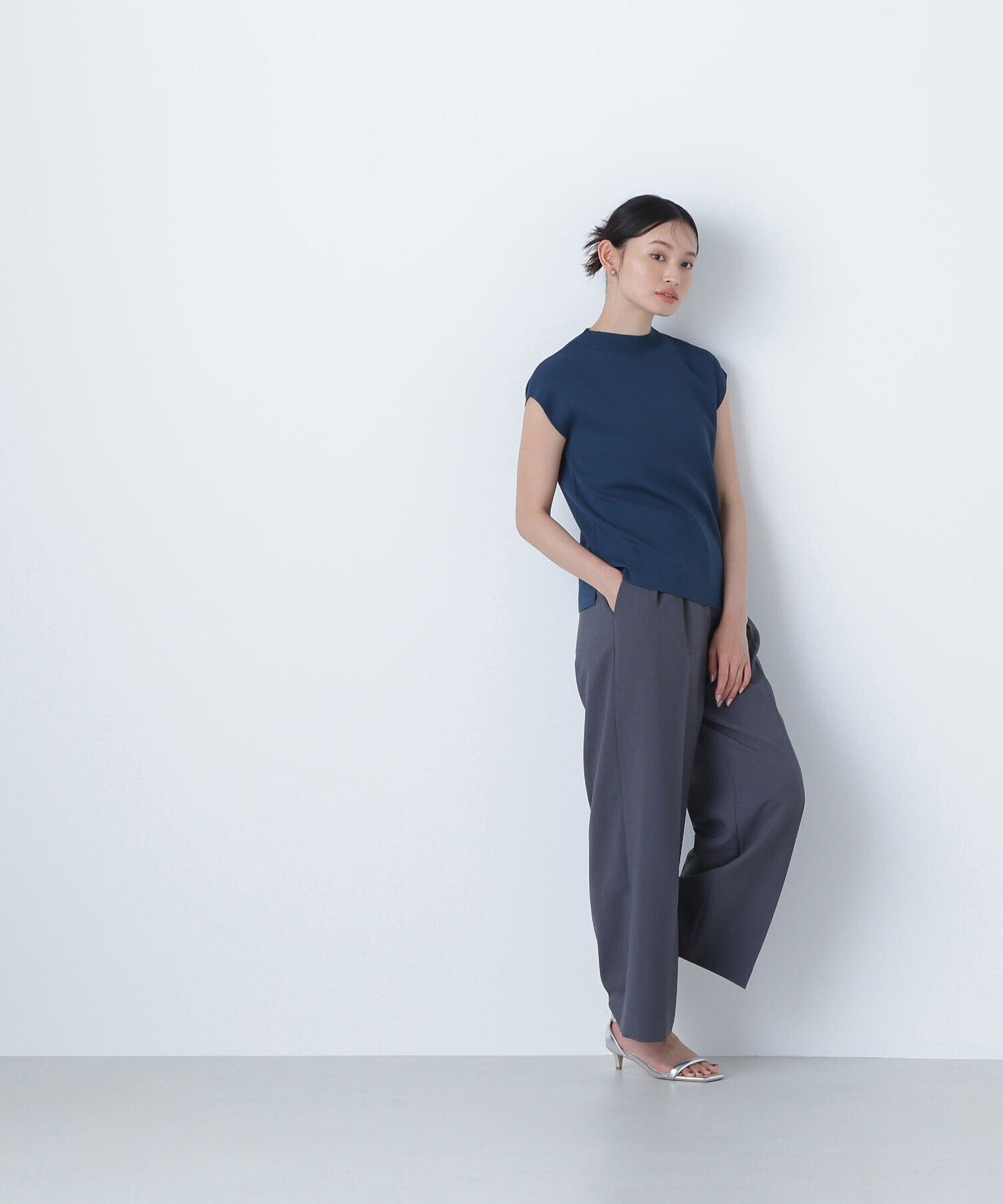  「マニッシュパンツシリーズ ツータックパンツ」|その他|