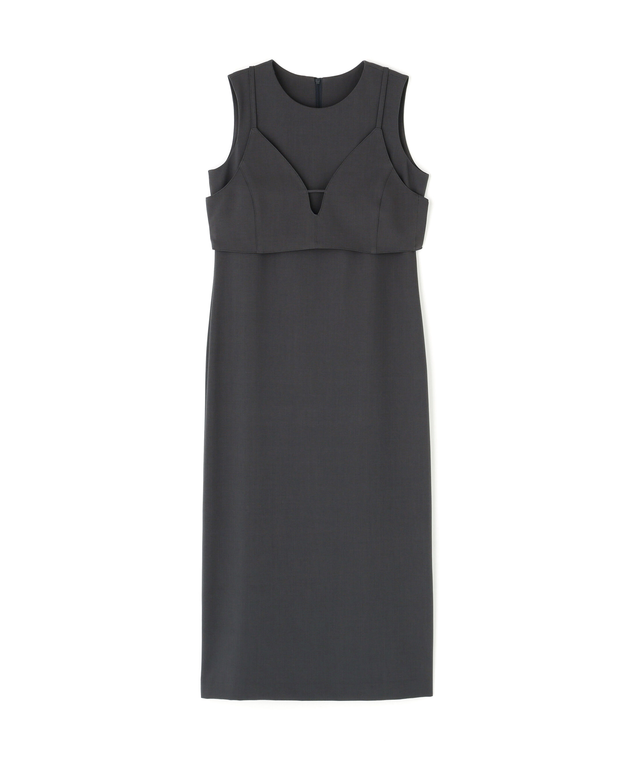  「ビスチェレイヤードナローワンピース」|ワンピース|