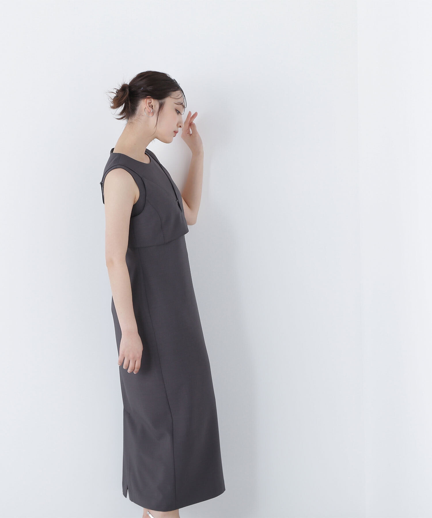  「ビスチェレイヤードナローワンピース」|ワンピース|