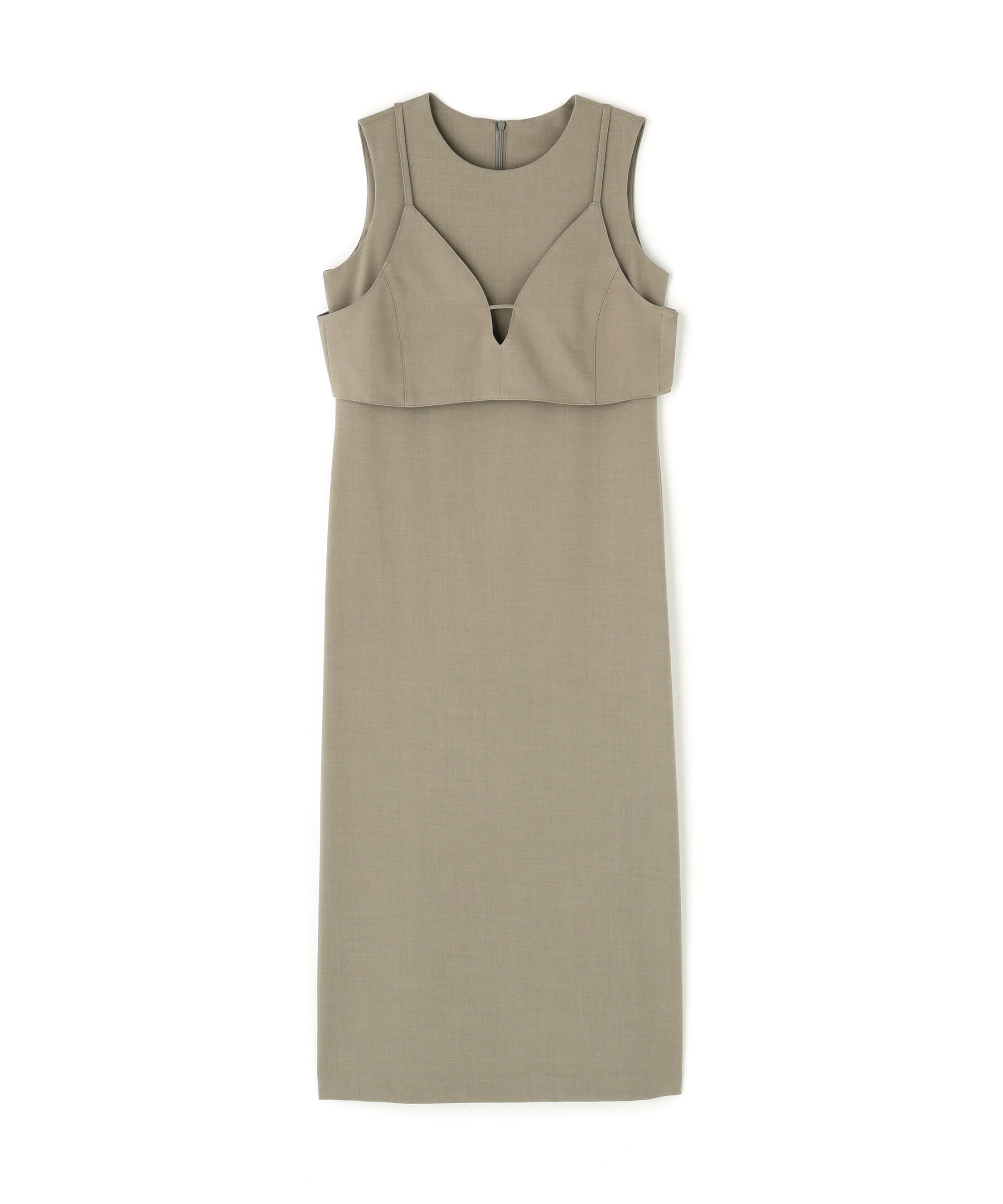  「ビスチェレイヤードナローワンピース」|ワンピース|