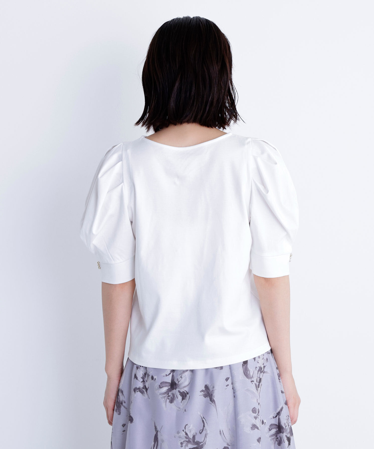  「パフスリーブカットソー」|Tシャツ・カットソー|