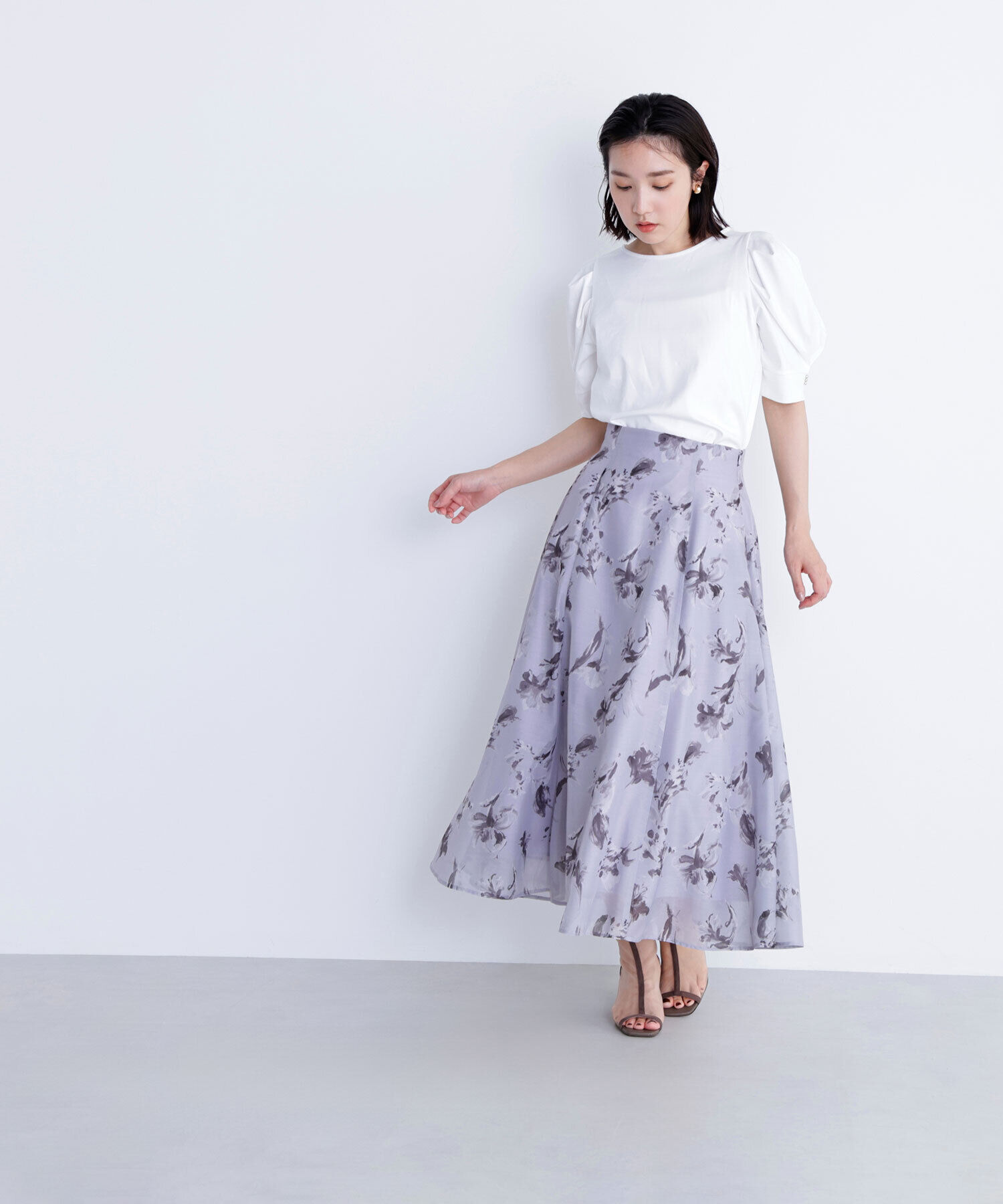  「パフスリーブカットソー」|Tシャツ・カットソー|