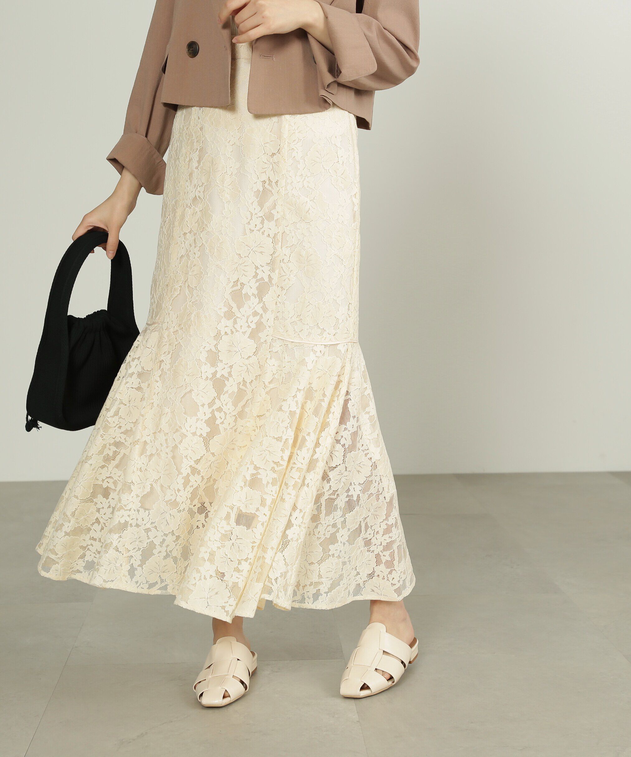  「レースマーメイドスカート」|スカート|