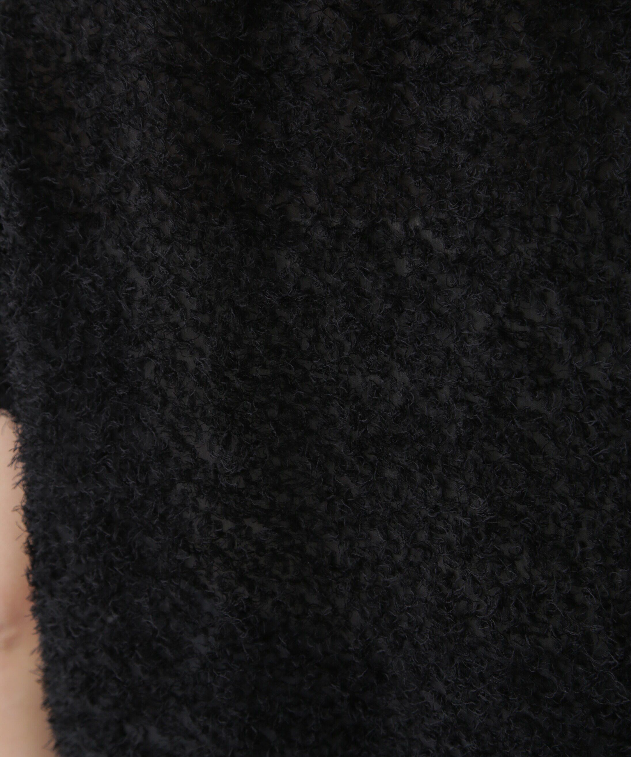  「フロントボタンカットジャガードブラウス」|シャツ・ブラウス|