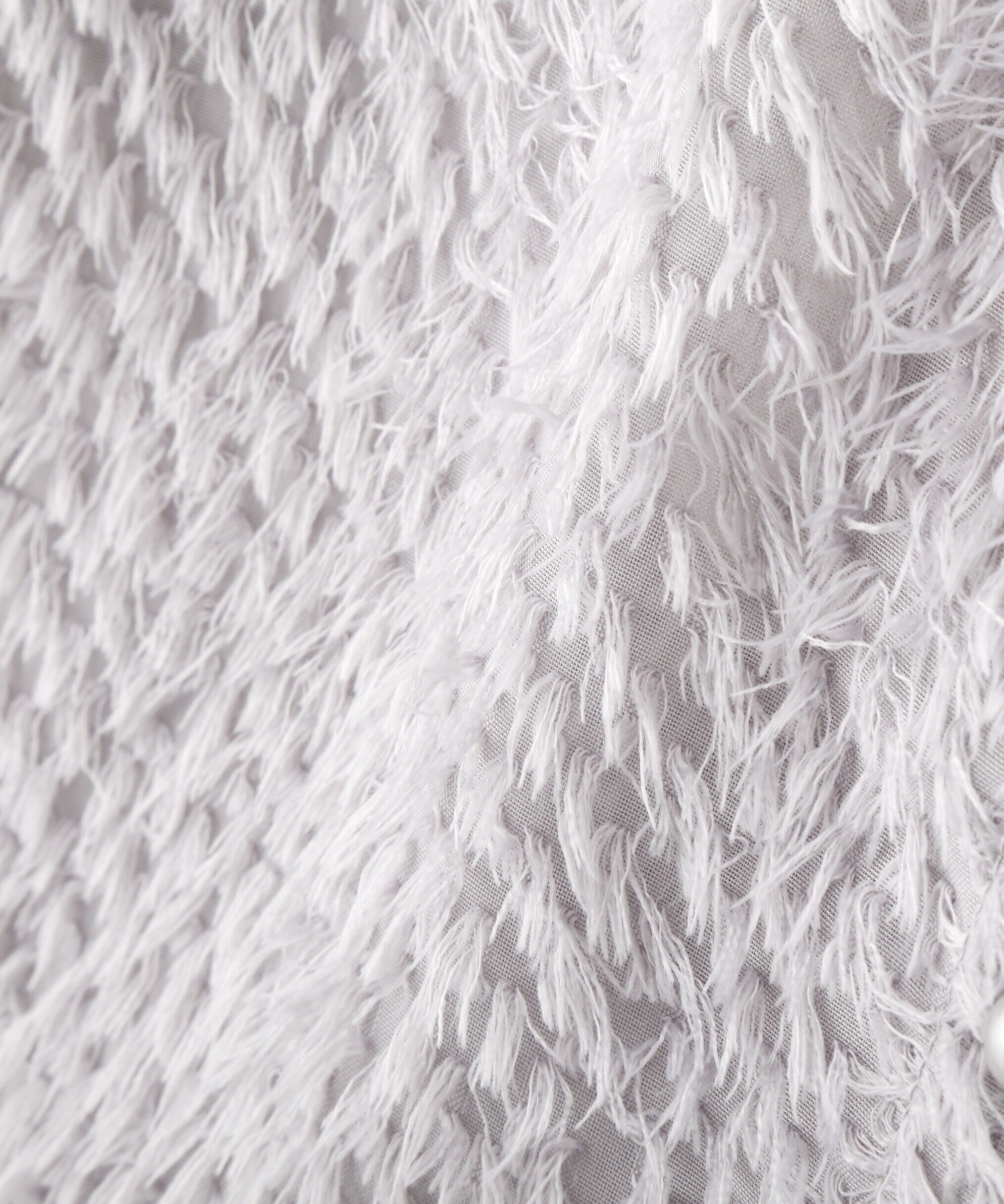  「フロントボタンカットジャガードブラウス」|シャツ・ブラウス|