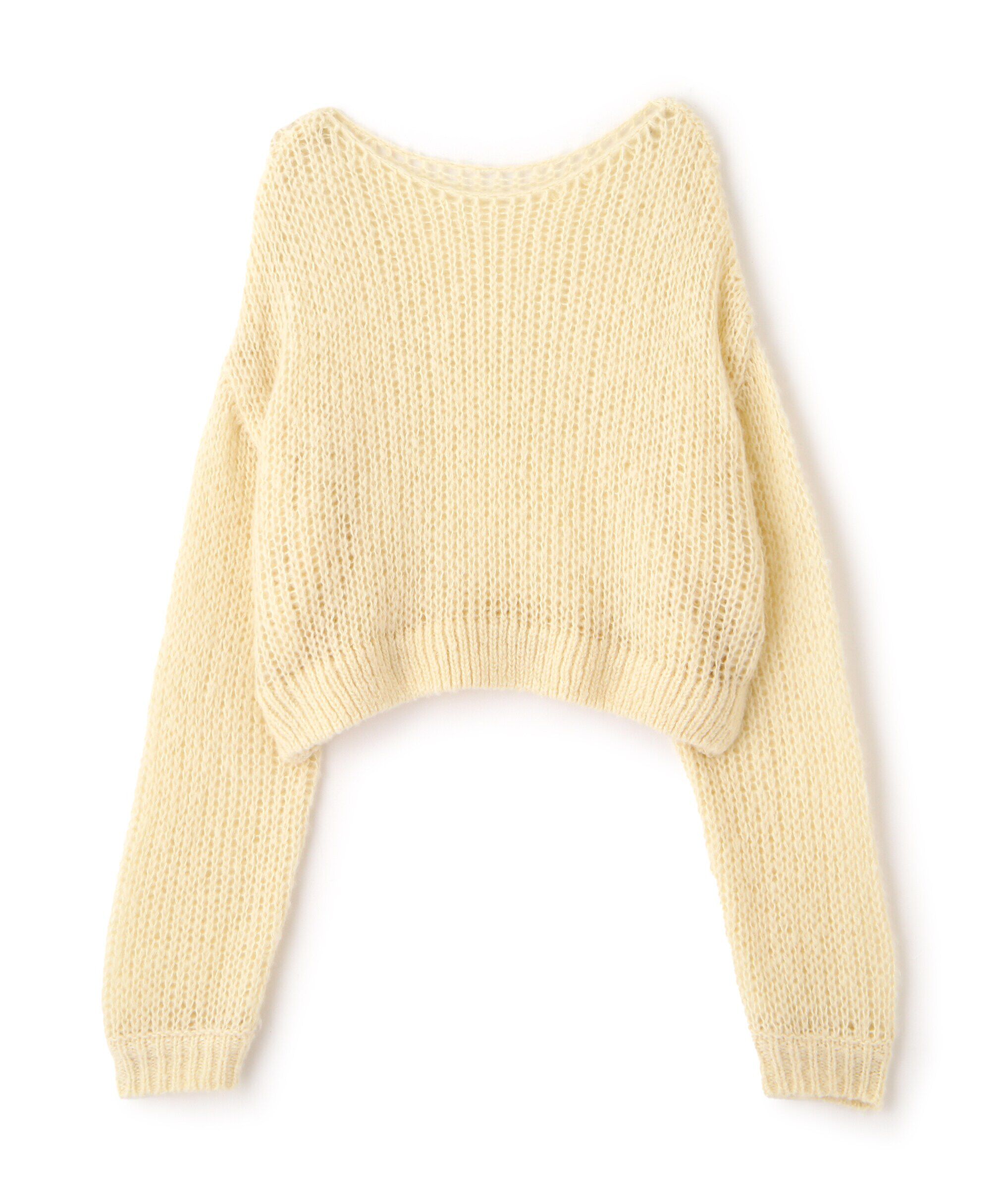  「シアーモヘヤライクニット」|ニット・セーター|