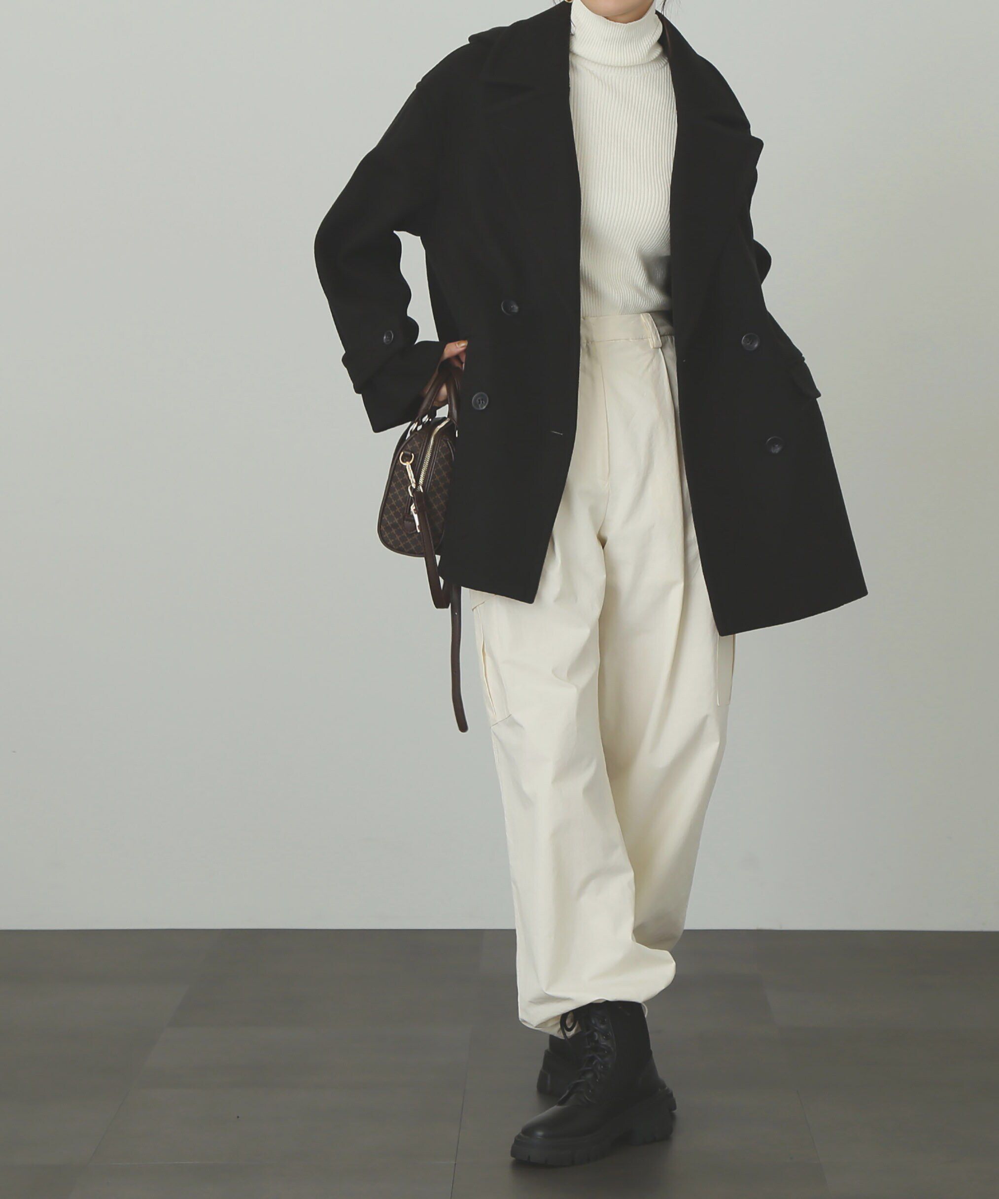  「タートルネックリブニット」|ニット・セーター|