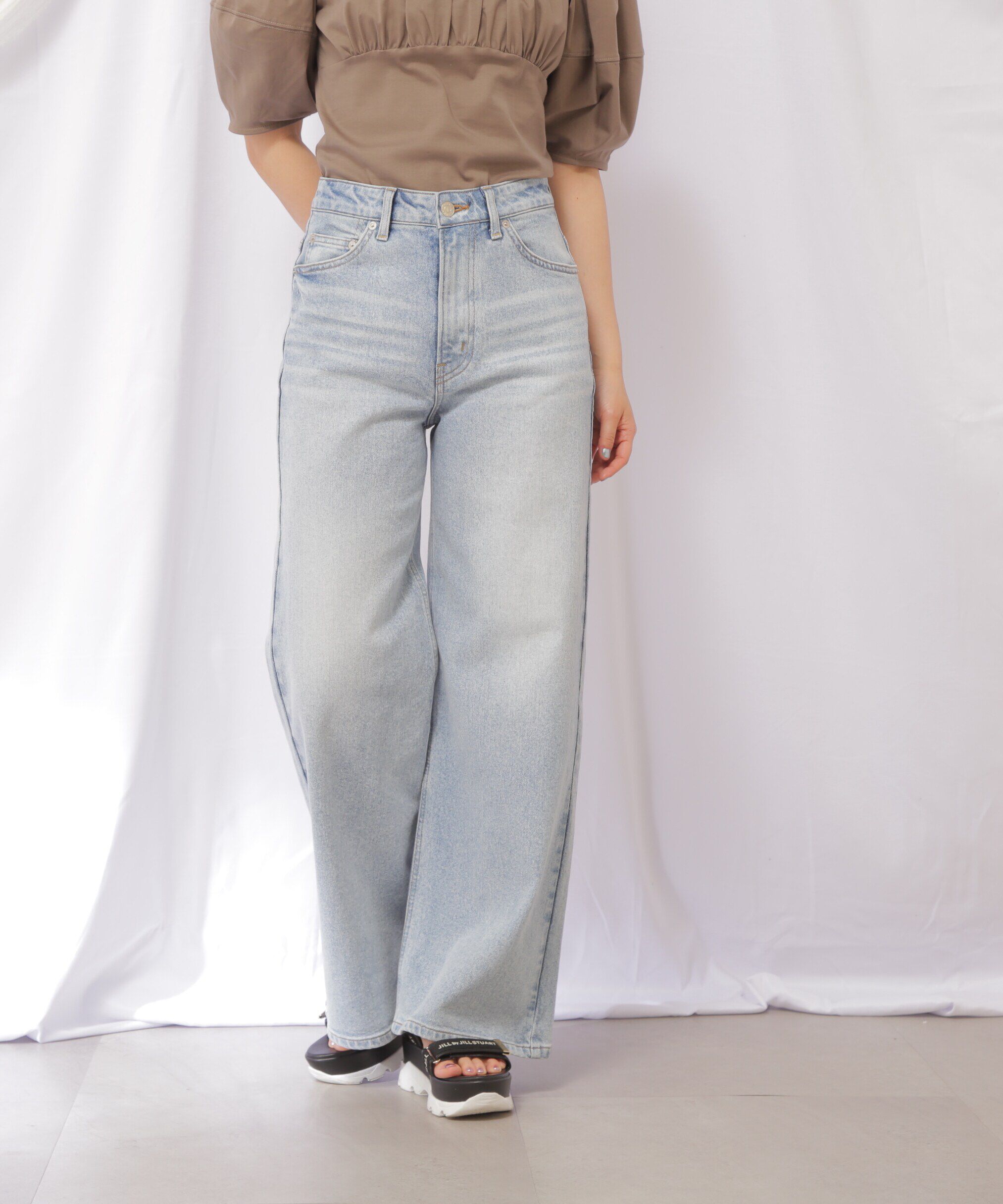  「EDWINコラボセミフレアデニムパンツ」|その他|