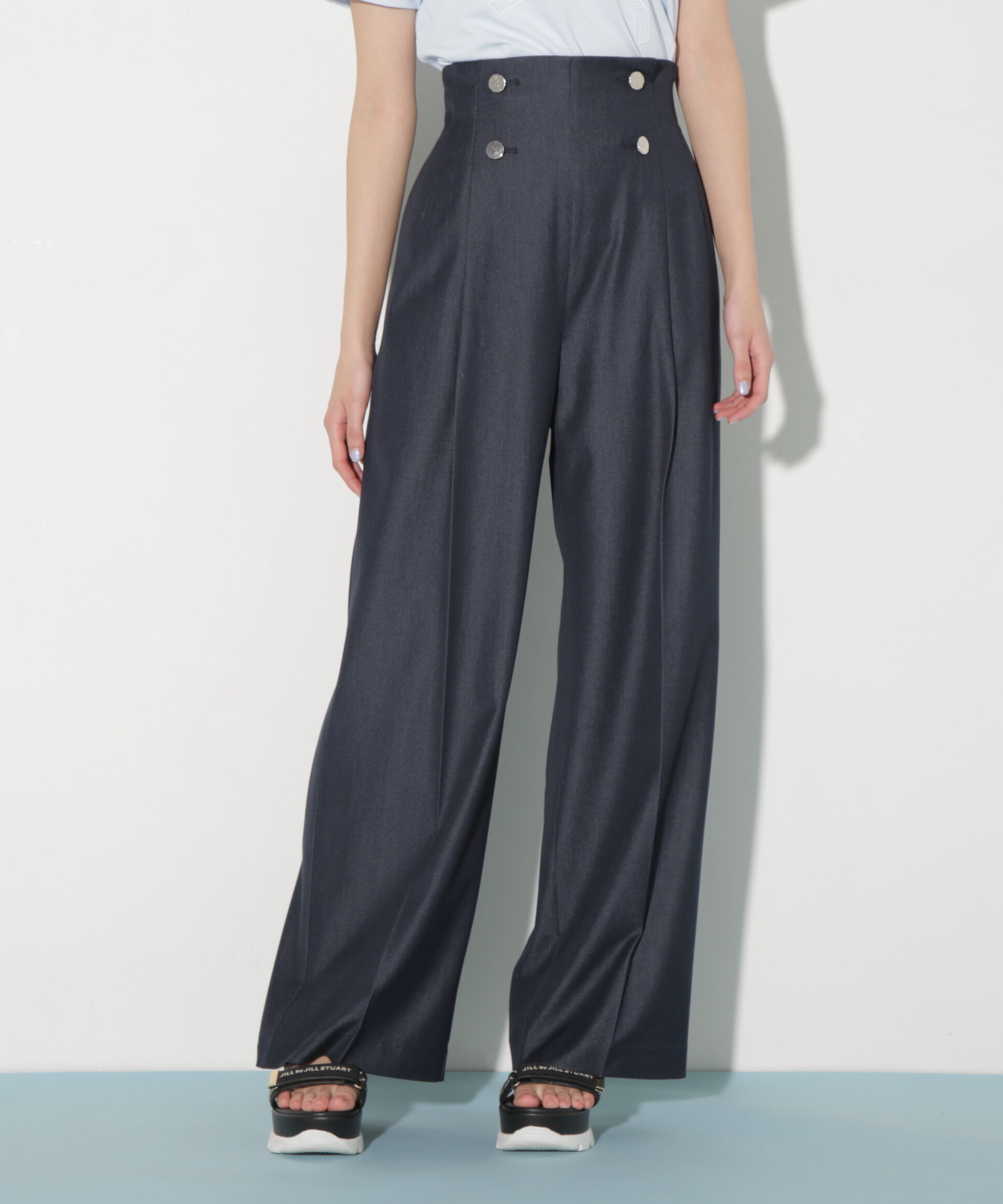  「ハンマーメタルワイドパンツ」|その他|インディゴ