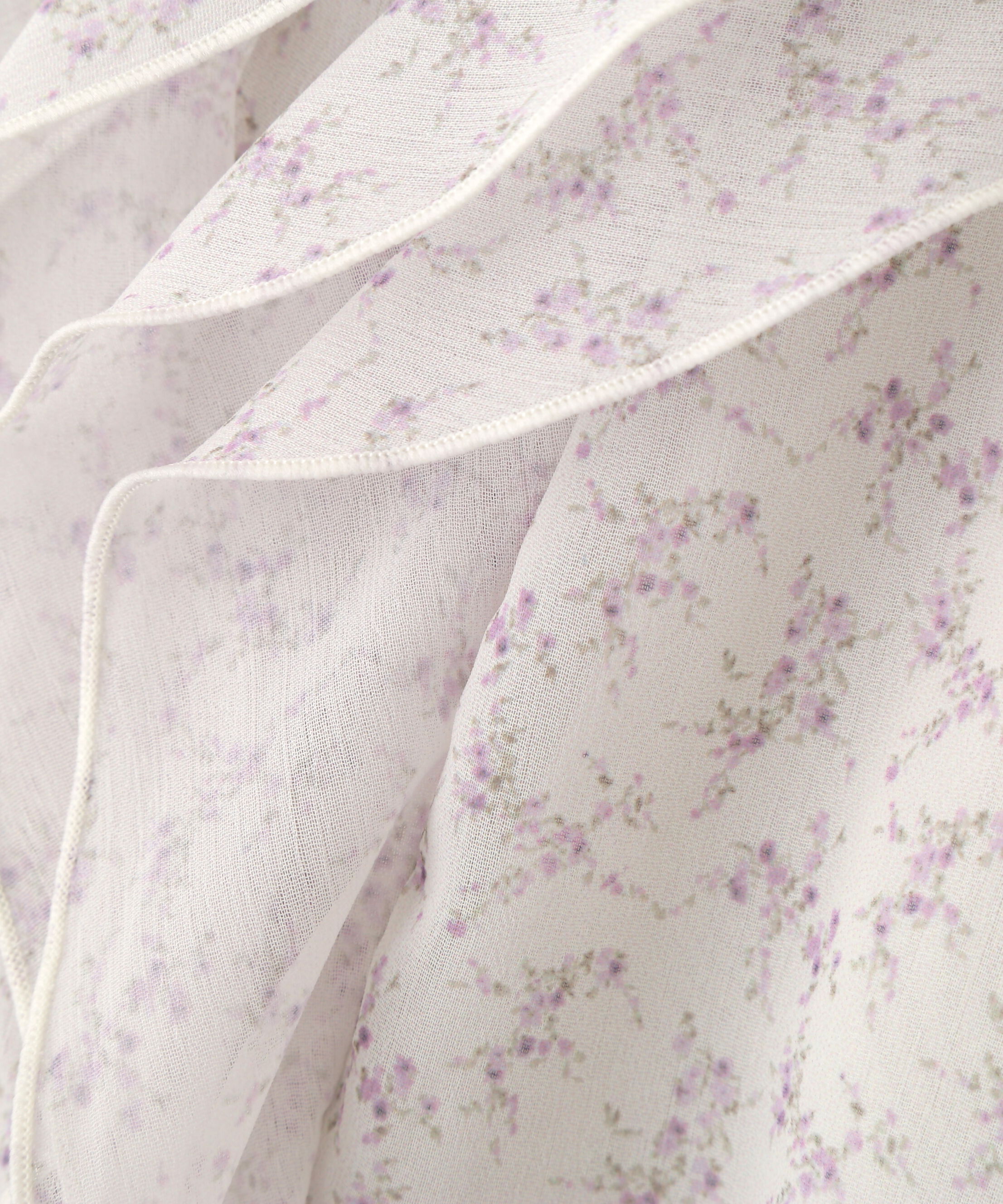  「小花プリントフリルブラウス」|シャツ・ブラウス|