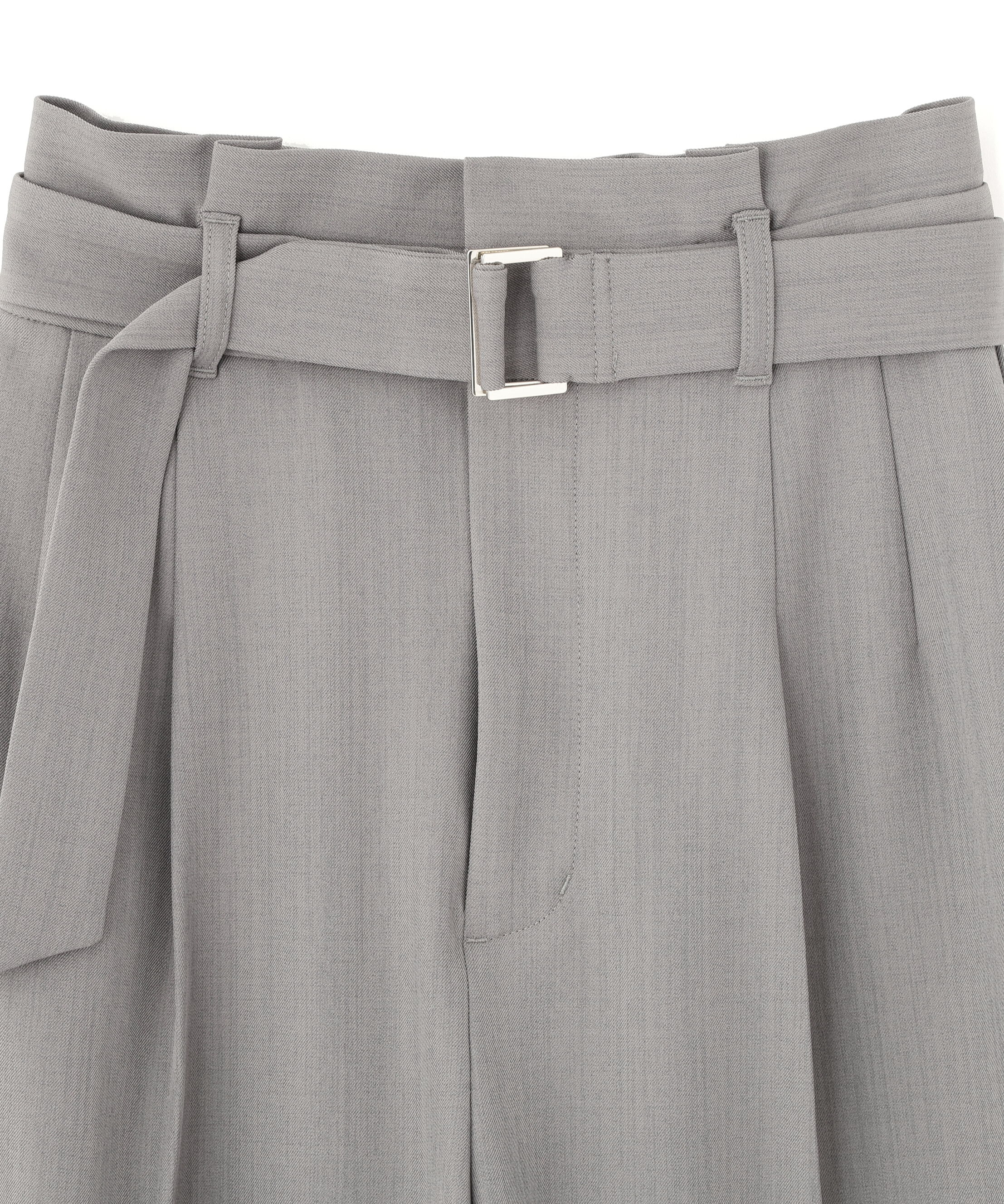  「＜セットアップ対応＞太ベルト付きスラックスパンツ」|その他|