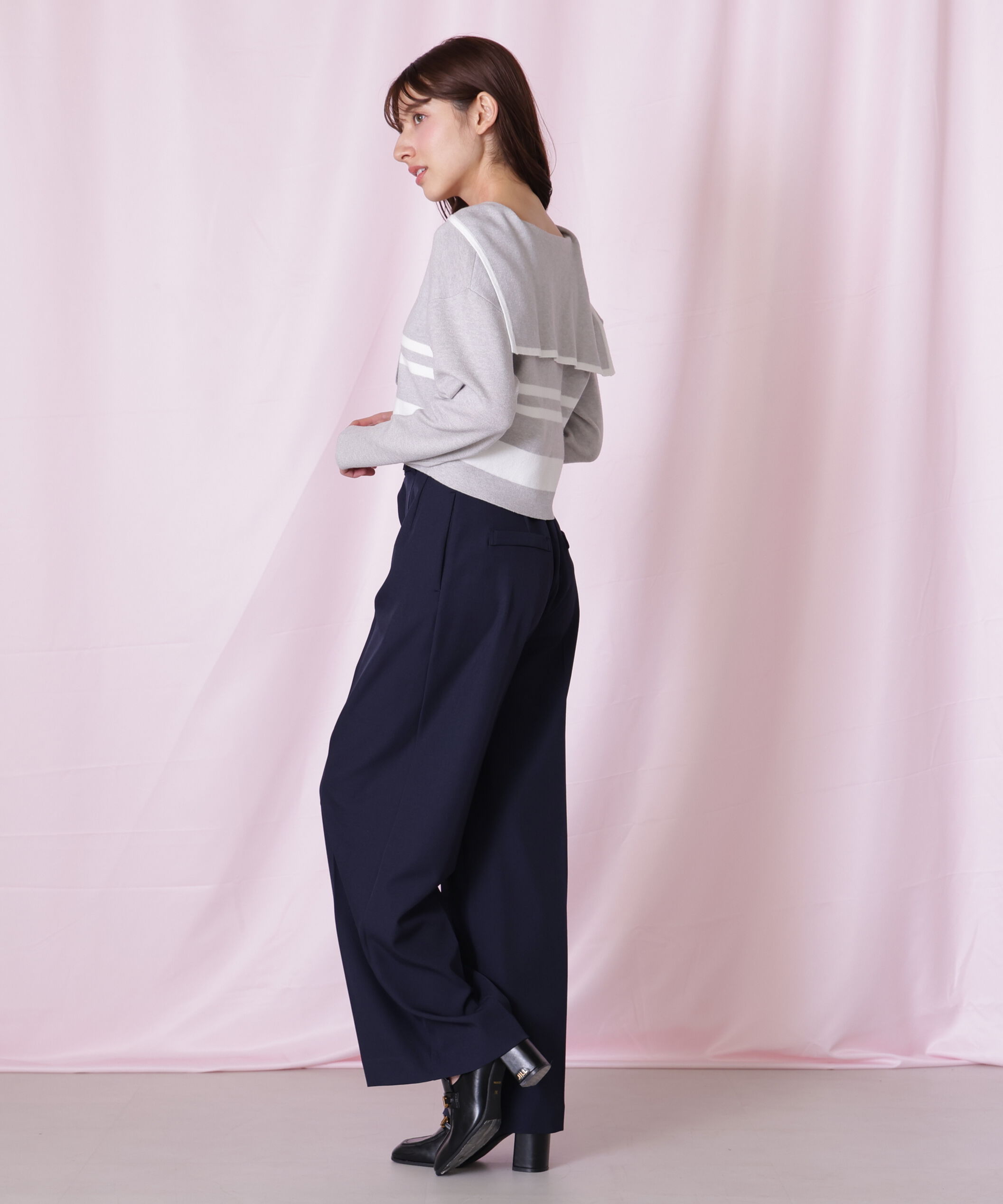  「セーラーカラーニット」|ニット・セーター|