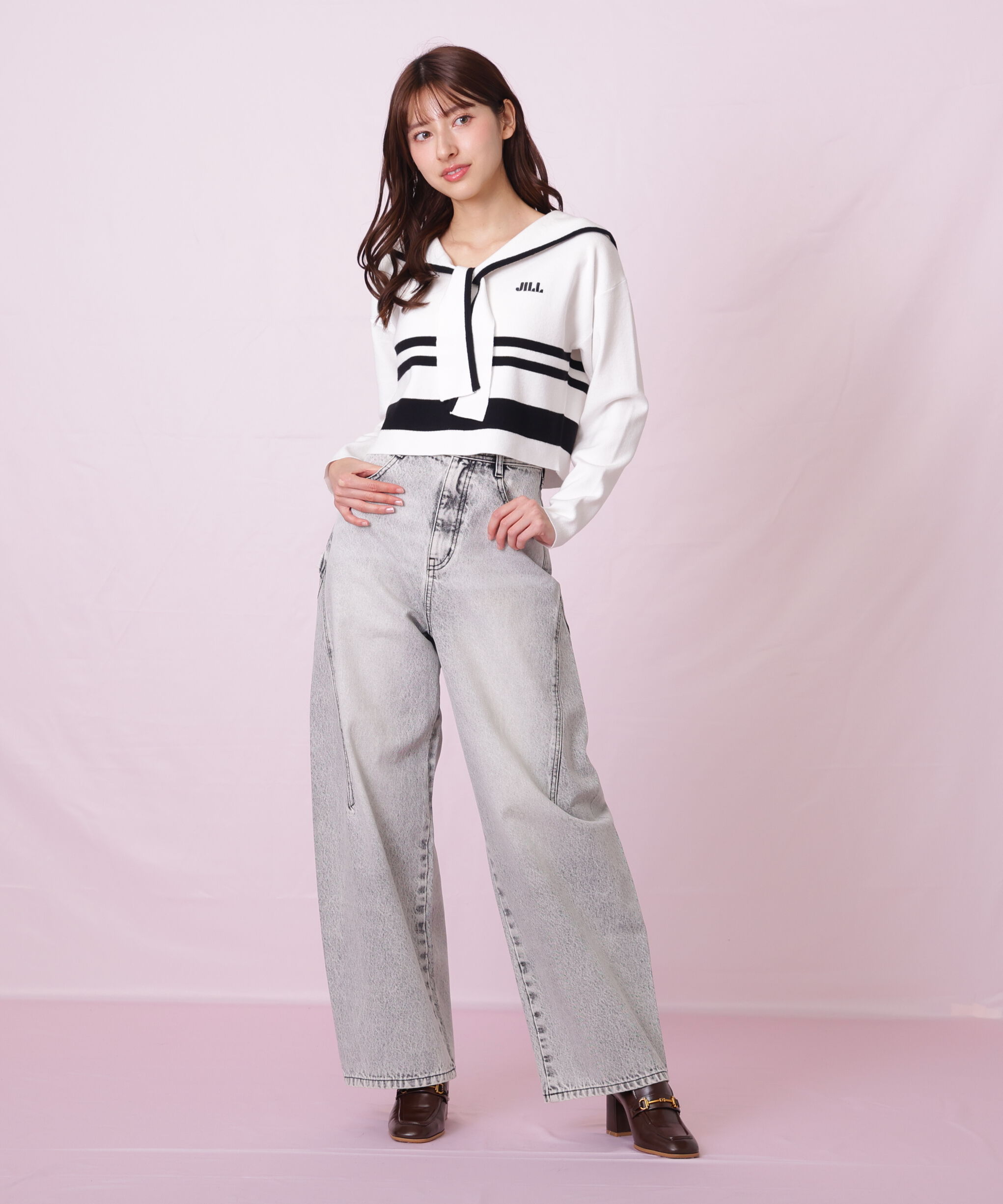  「セーラーカラーニット」|ニット・セーター|