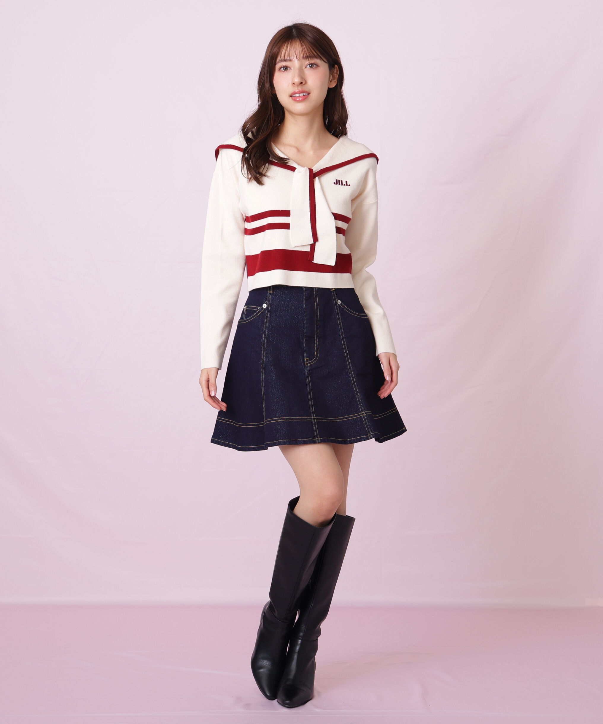  「セーラーカラーニット」|ニット・セーター|