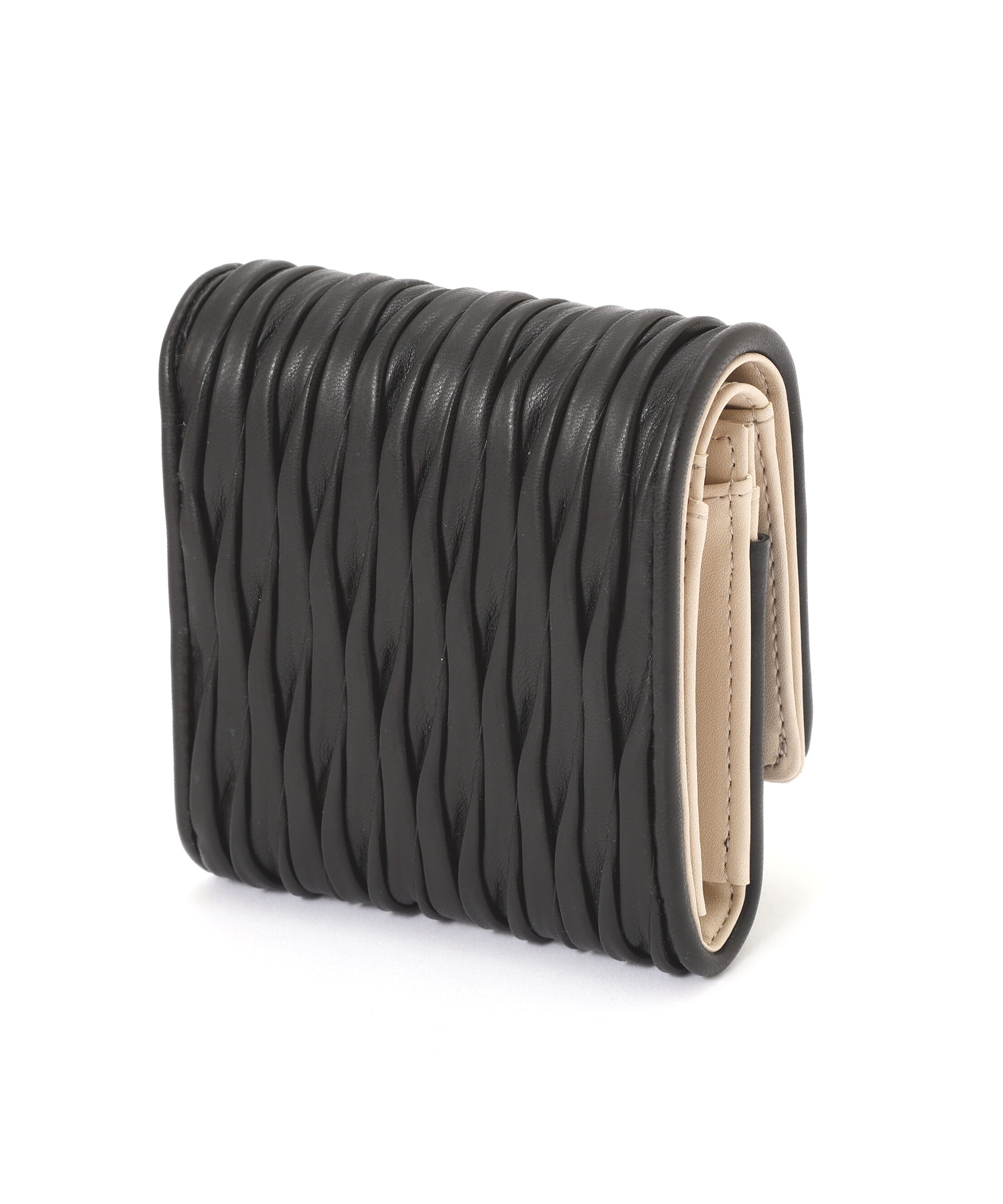  「ミニリボンパフィフラップウォレット」|財布|