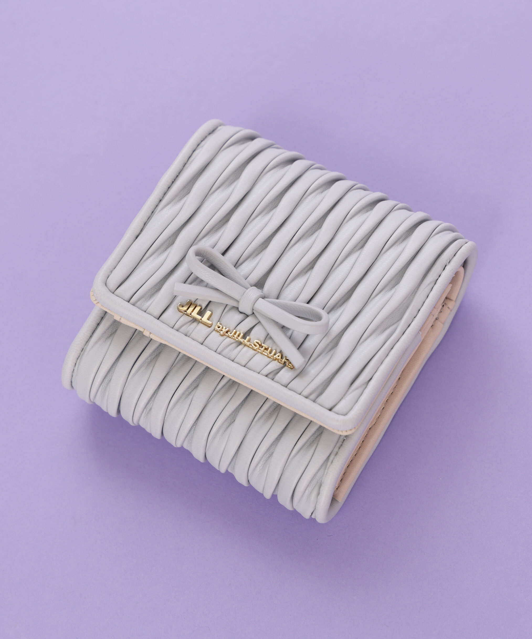  「ミニリボンパフィフラップウォレット」|財布|