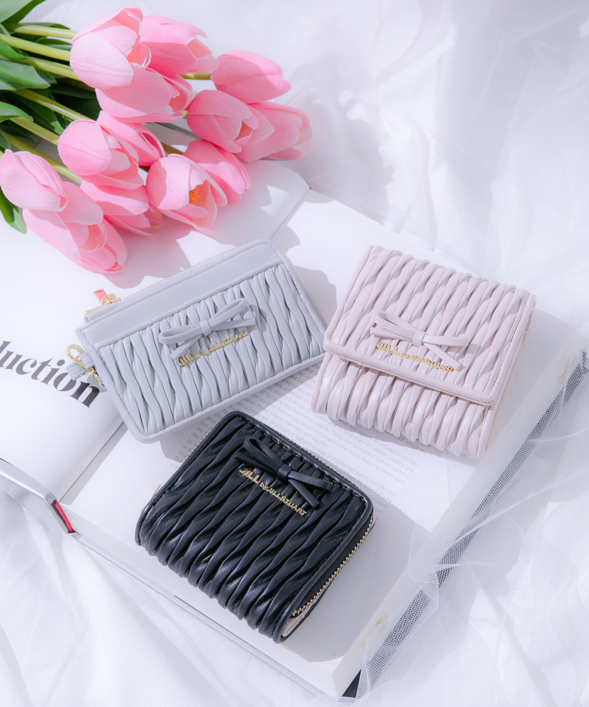  「ミニリボンパフィフラグメントケース」|財布|