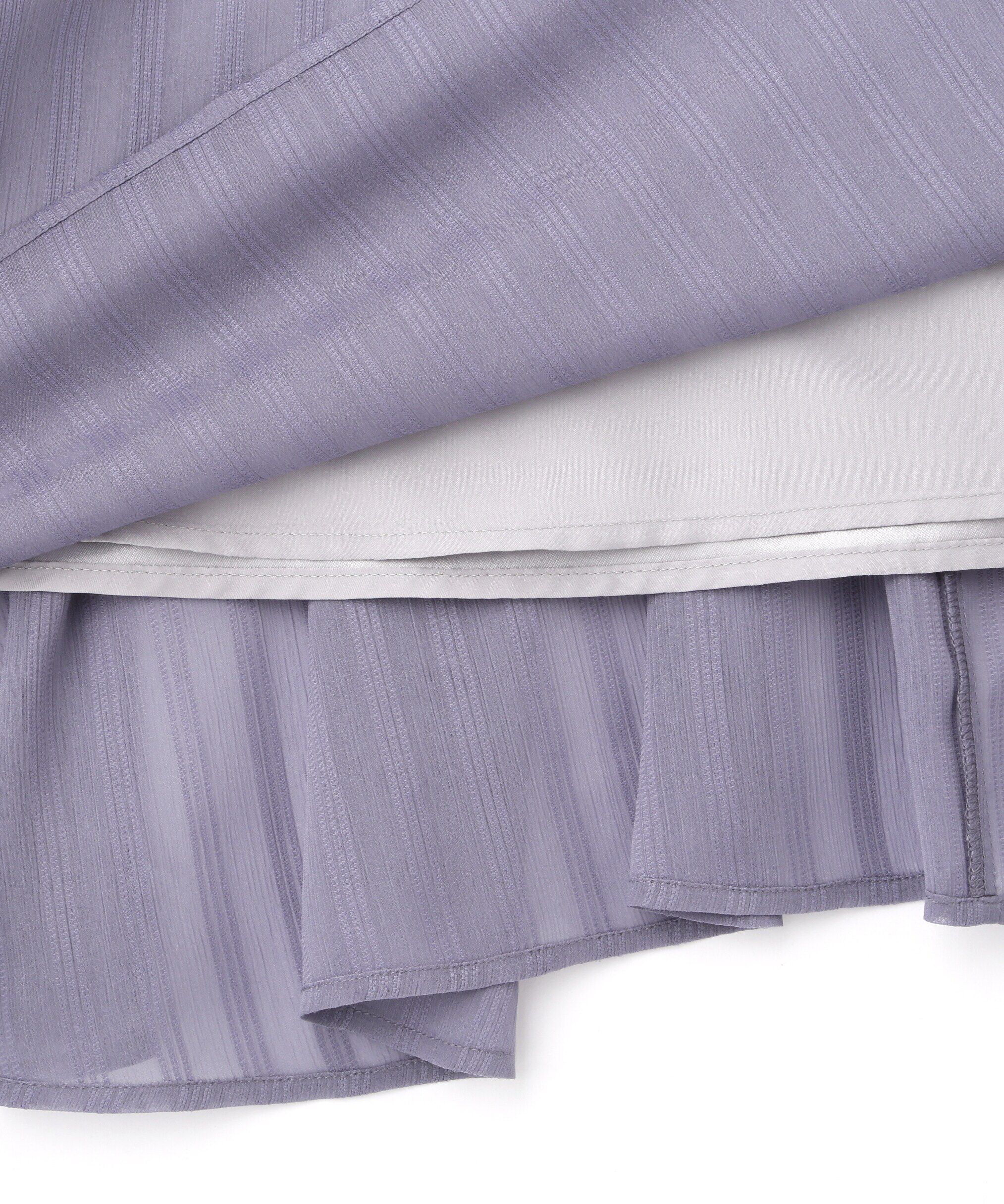 PROPORTION BODY DRESSING「《EDIT COLOGNE》シアーストライプマキシワンピース WEB限定 24SS」|ワンピース|