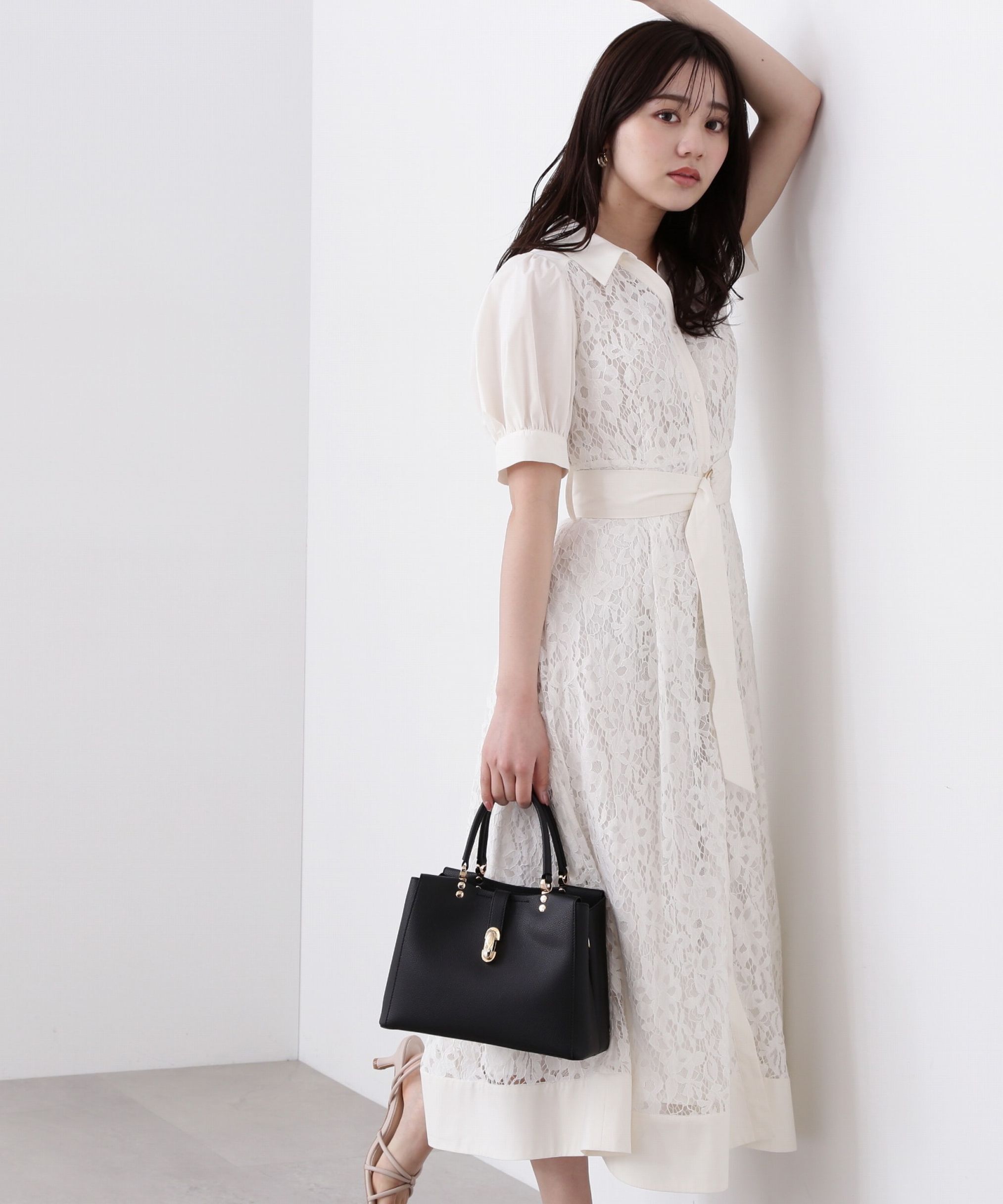 PROPORTION BODY DRESSING「オーバルモチーフトートバッグ」|その他|ブラック