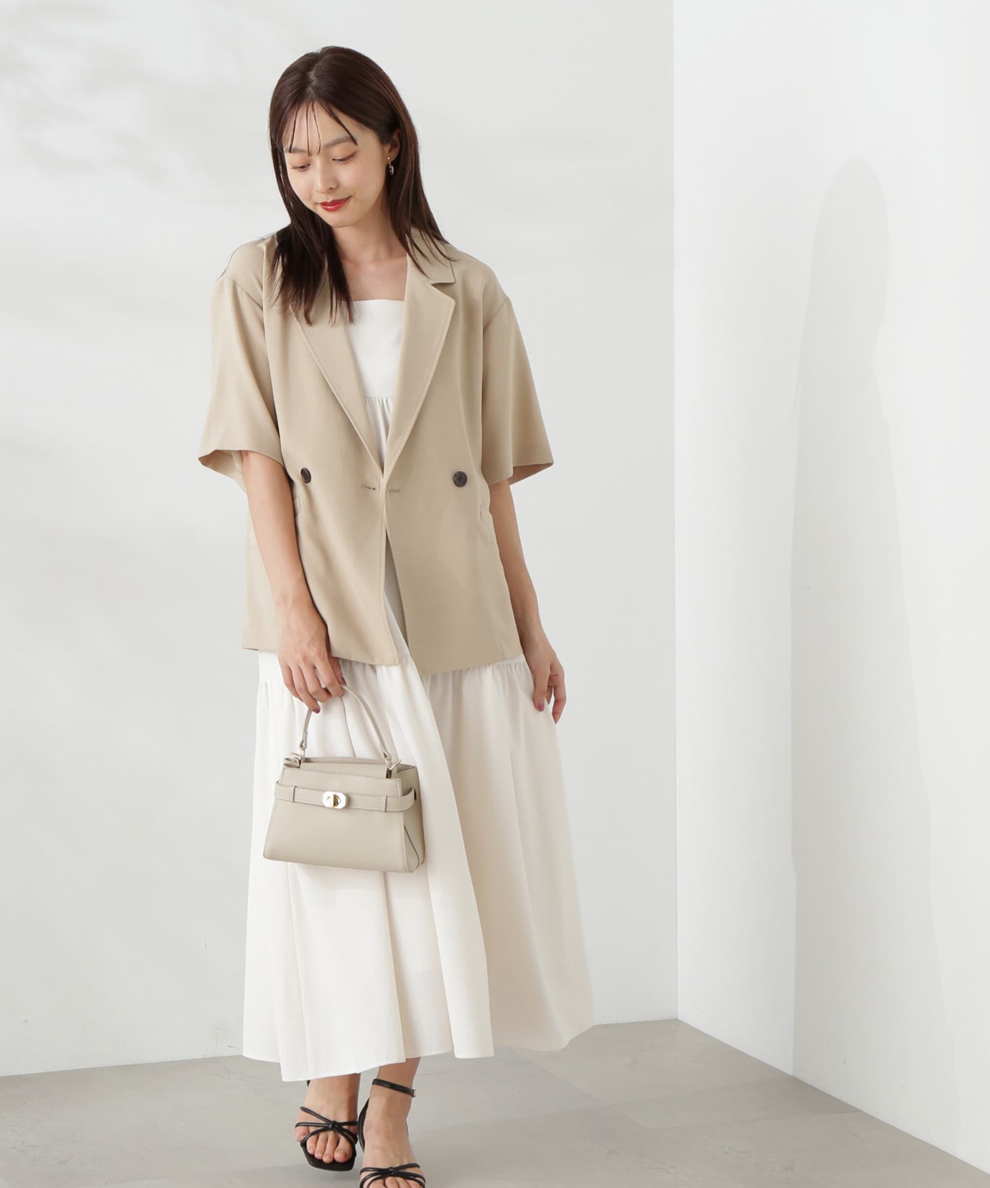 PROPORTION BODY DRESSING「ハーフスリーブテーラードジャケット」|その他|