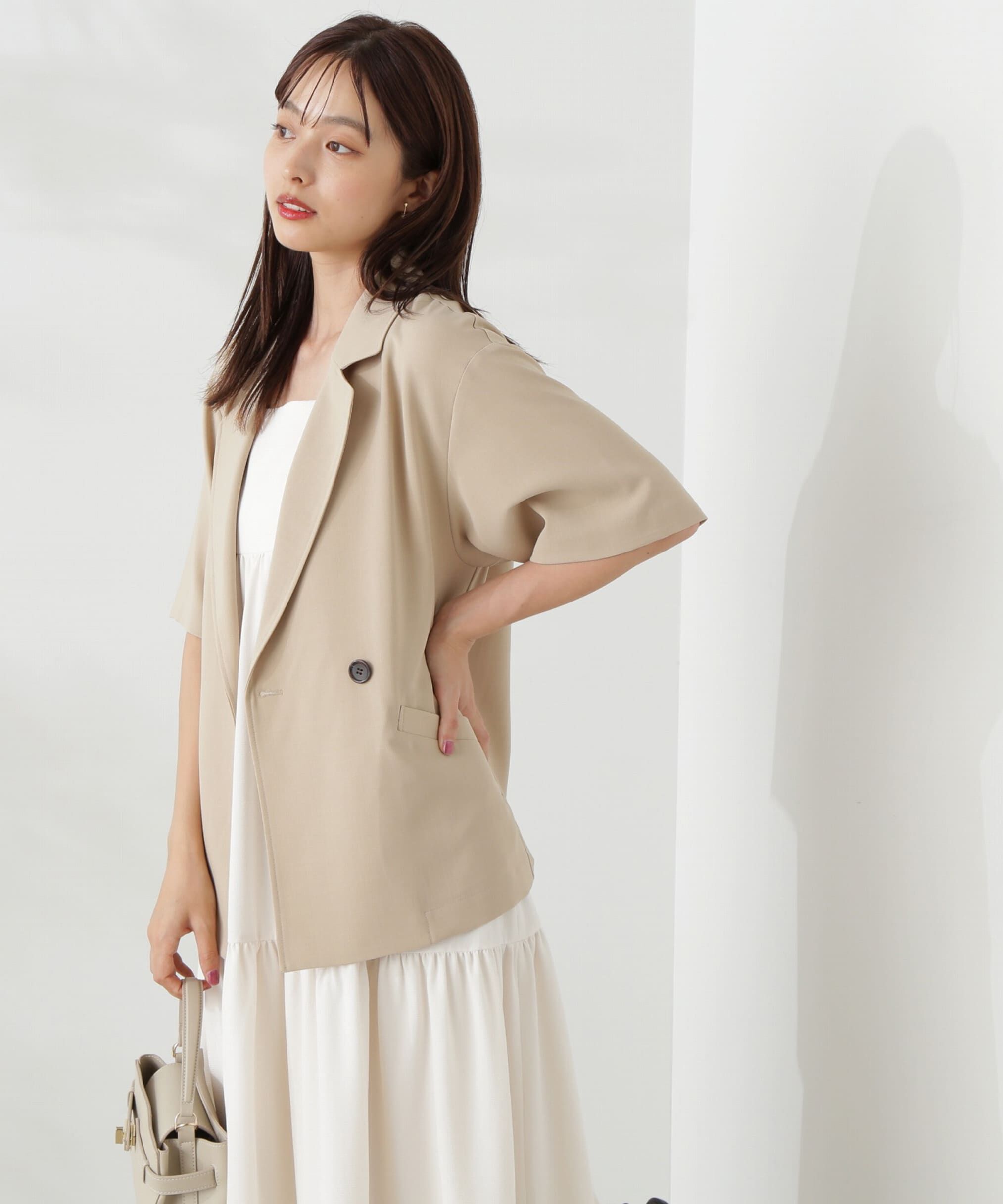 PROPORTION BODY DRESSING「ハーフスリーブテーラードジャケット」|その他|
