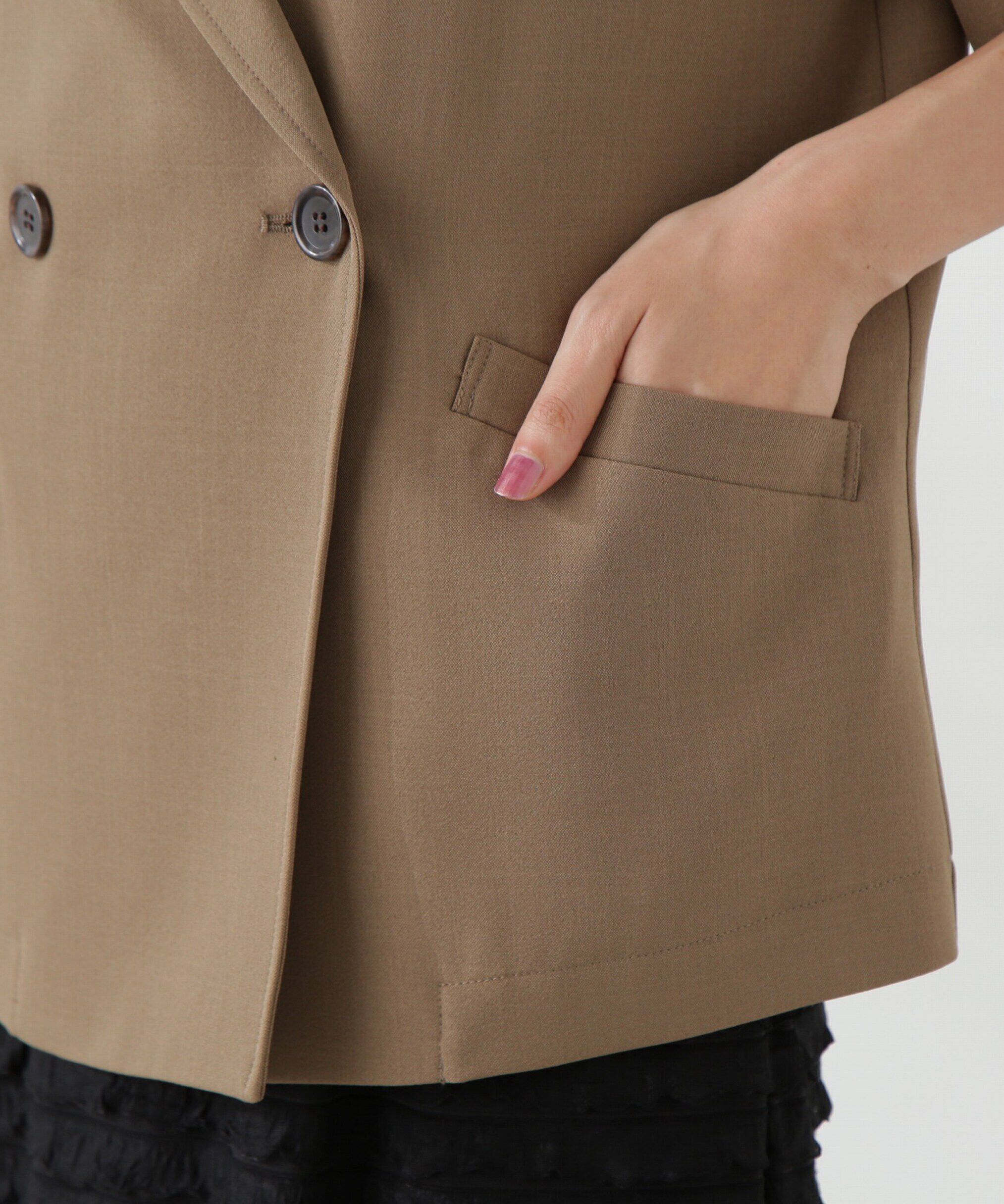 PROPORTION BODY DRESSING「ハーフスリーブテーラードジャケット」|その他|