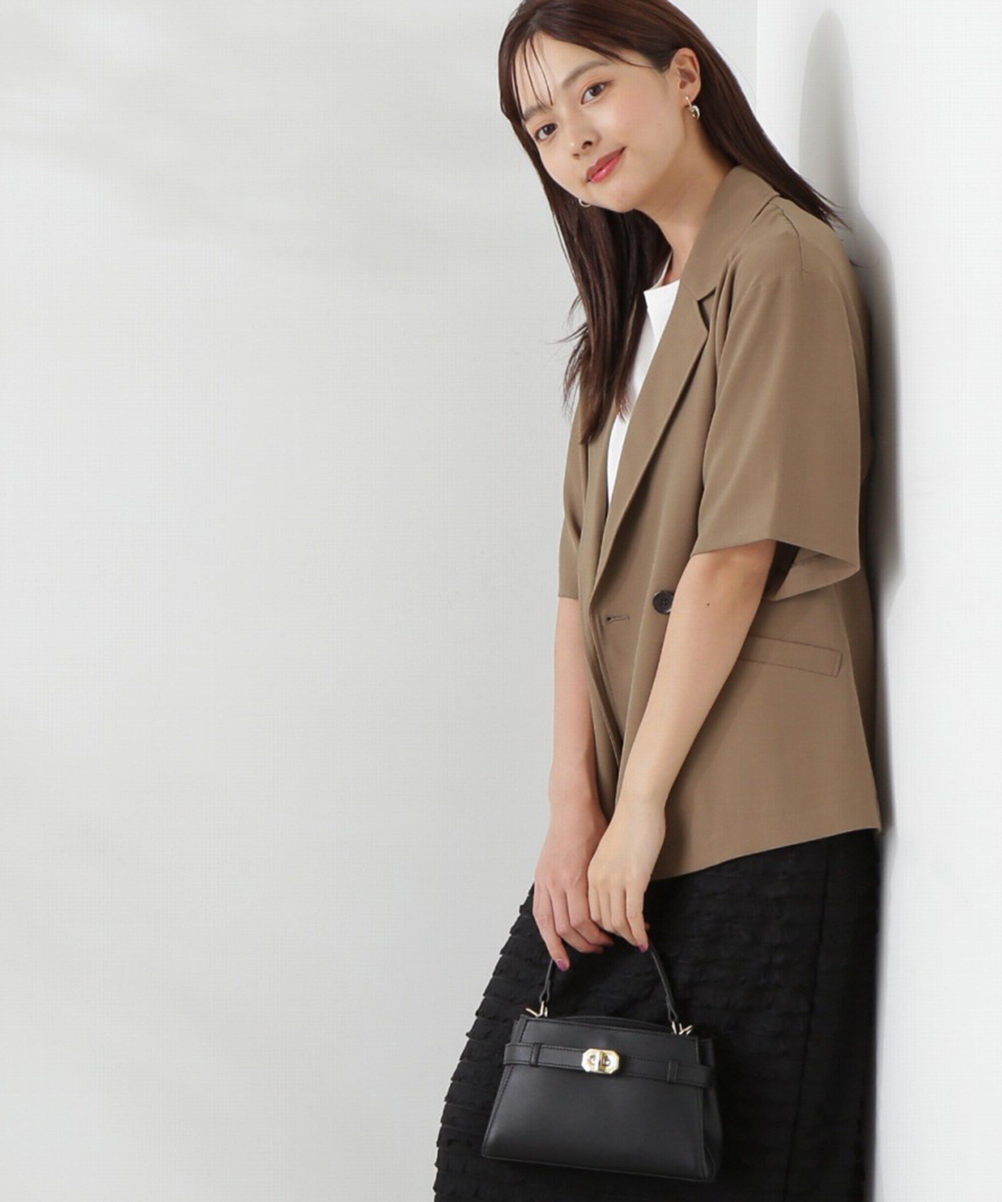 PROPORTION BODY DRESSING「ハーフスリーブテーラードジャケット」|その他|