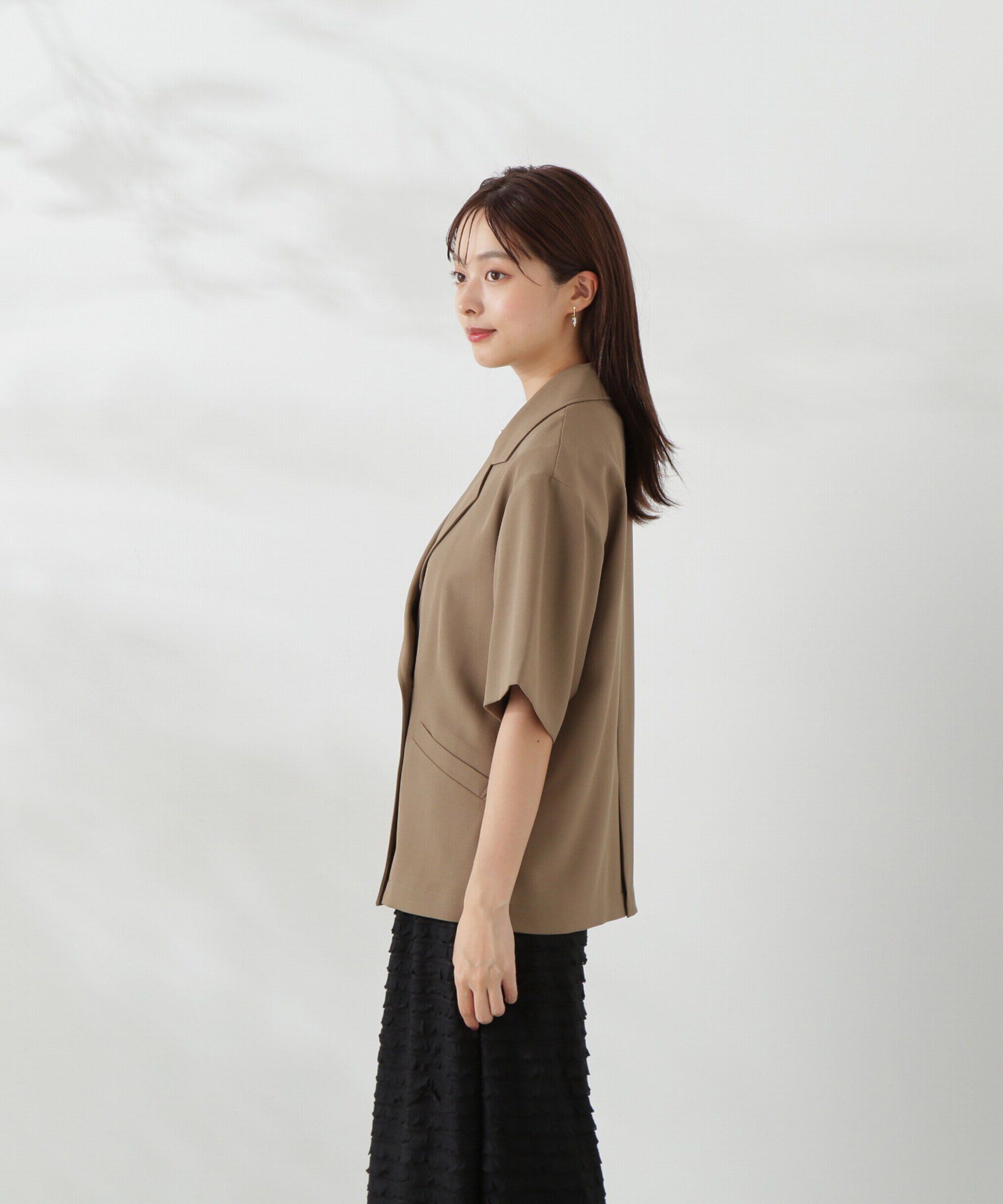 PROPORTION BODY DRESSING「ハーフスリーブテーラードジャケット」|その他|